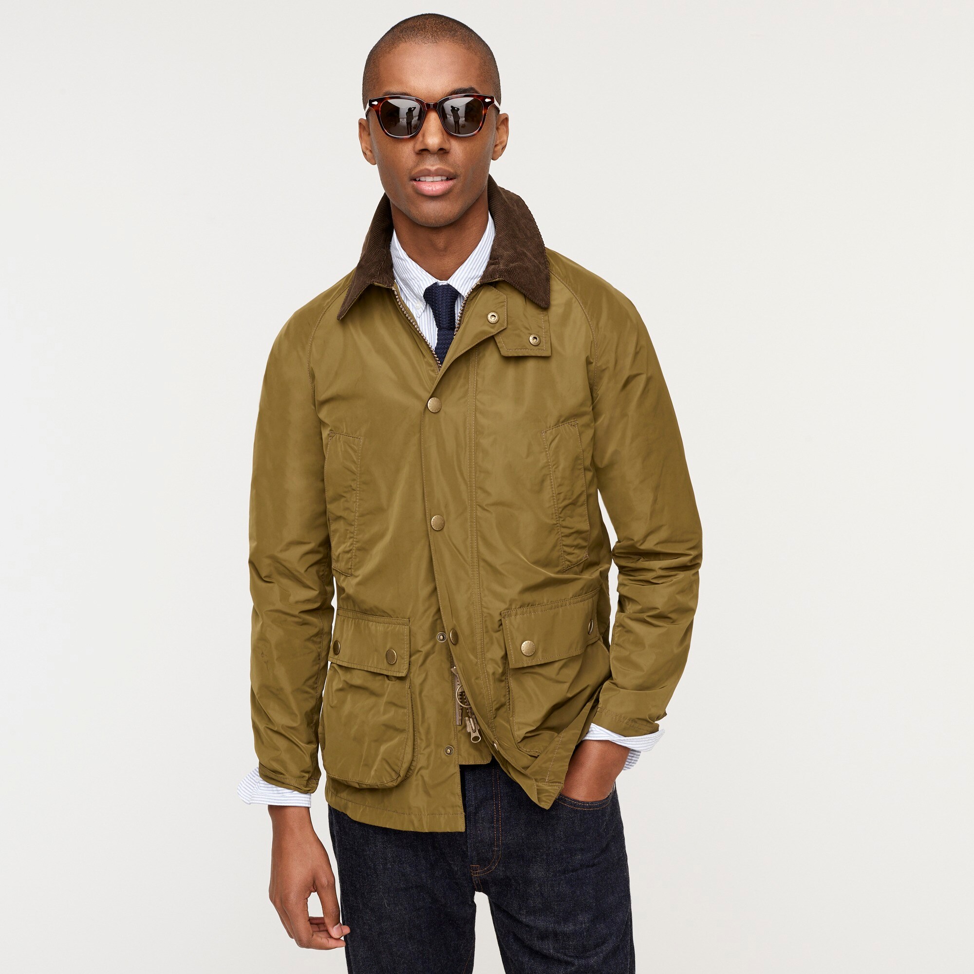 J.Crew Barbour® Bedale Nylon Jacket For Men