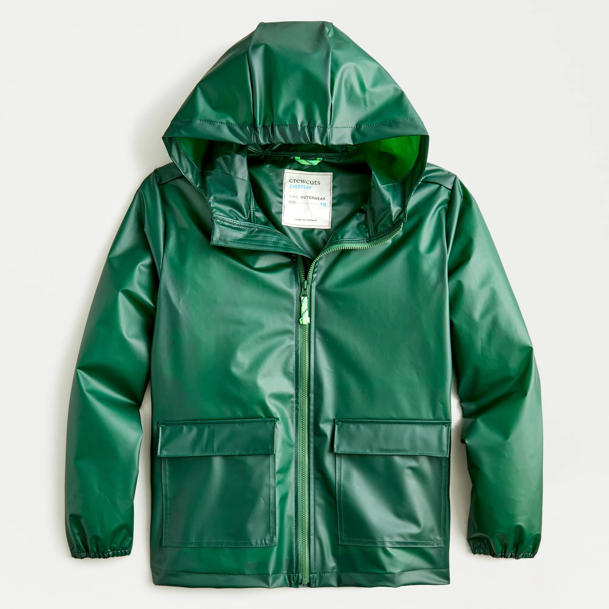 J.Crew Kids' Hooded Rain Jacket For Boys