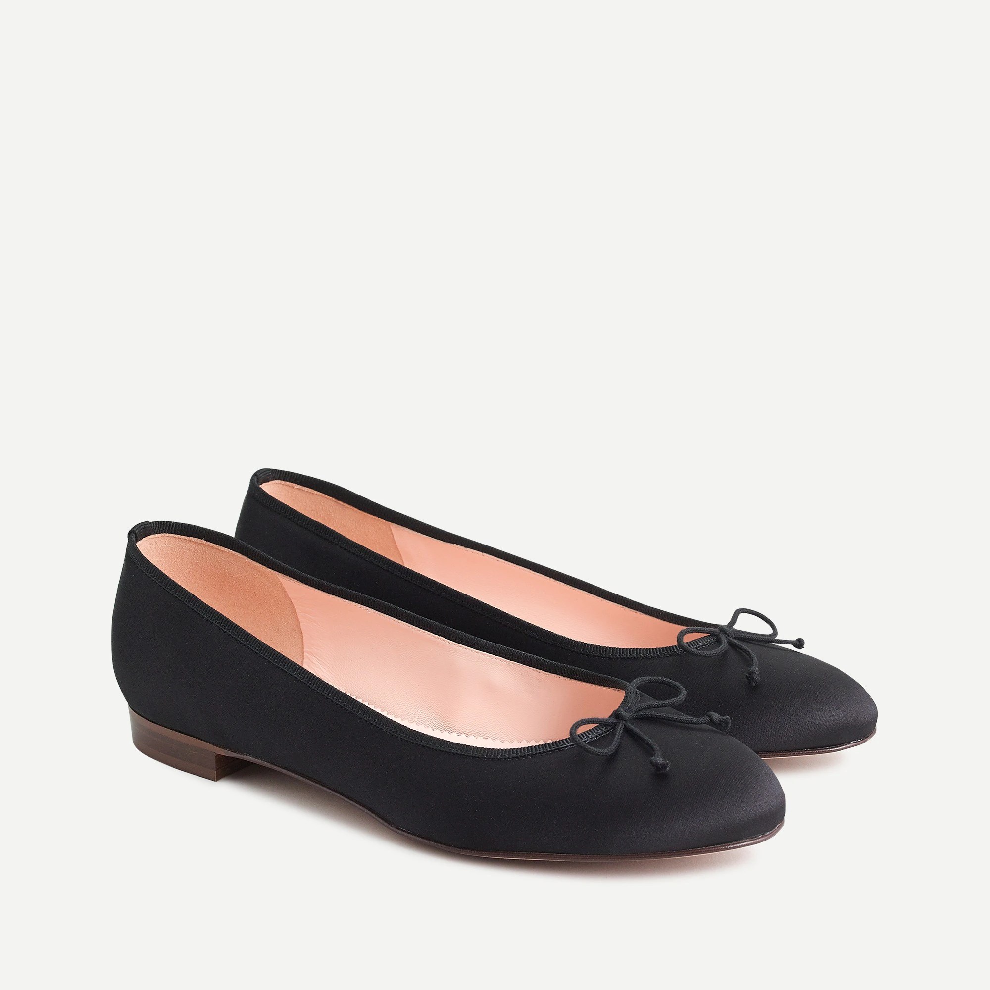 J.Crew Kiki Ballet Flat In Satin For Women