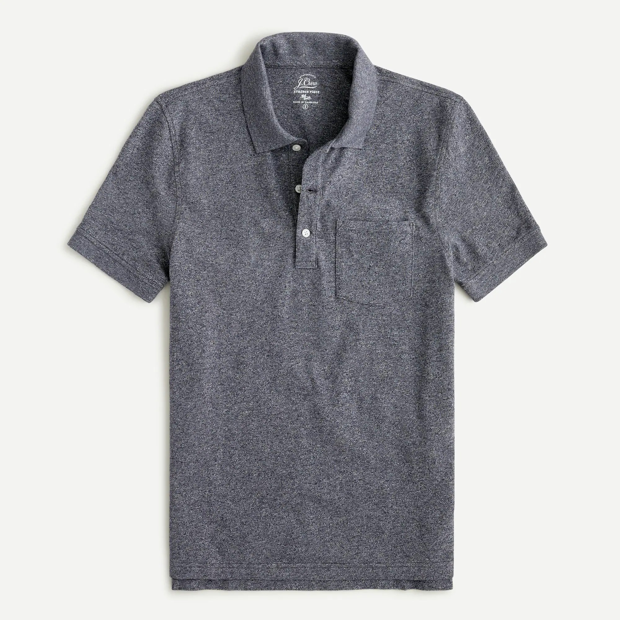 J.Crew Stretch Piqué Polo Shirt For Men