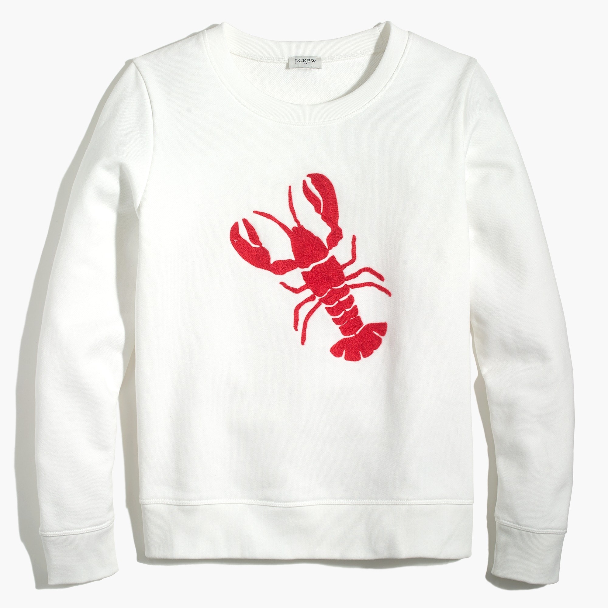J.Crew Factory Lobster Graphic Sweatshirt For Women