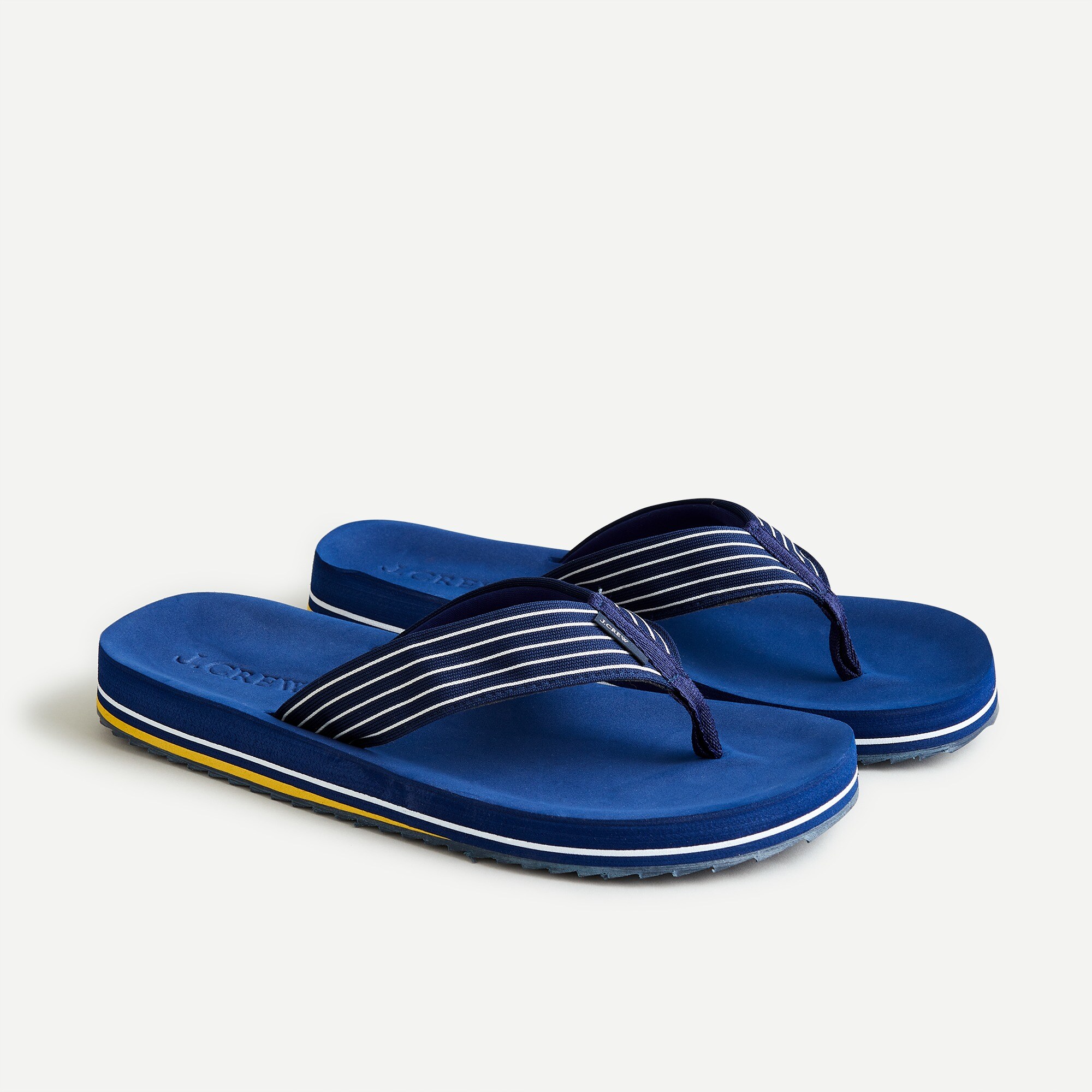 J.Crew Striped Flipflops For Men