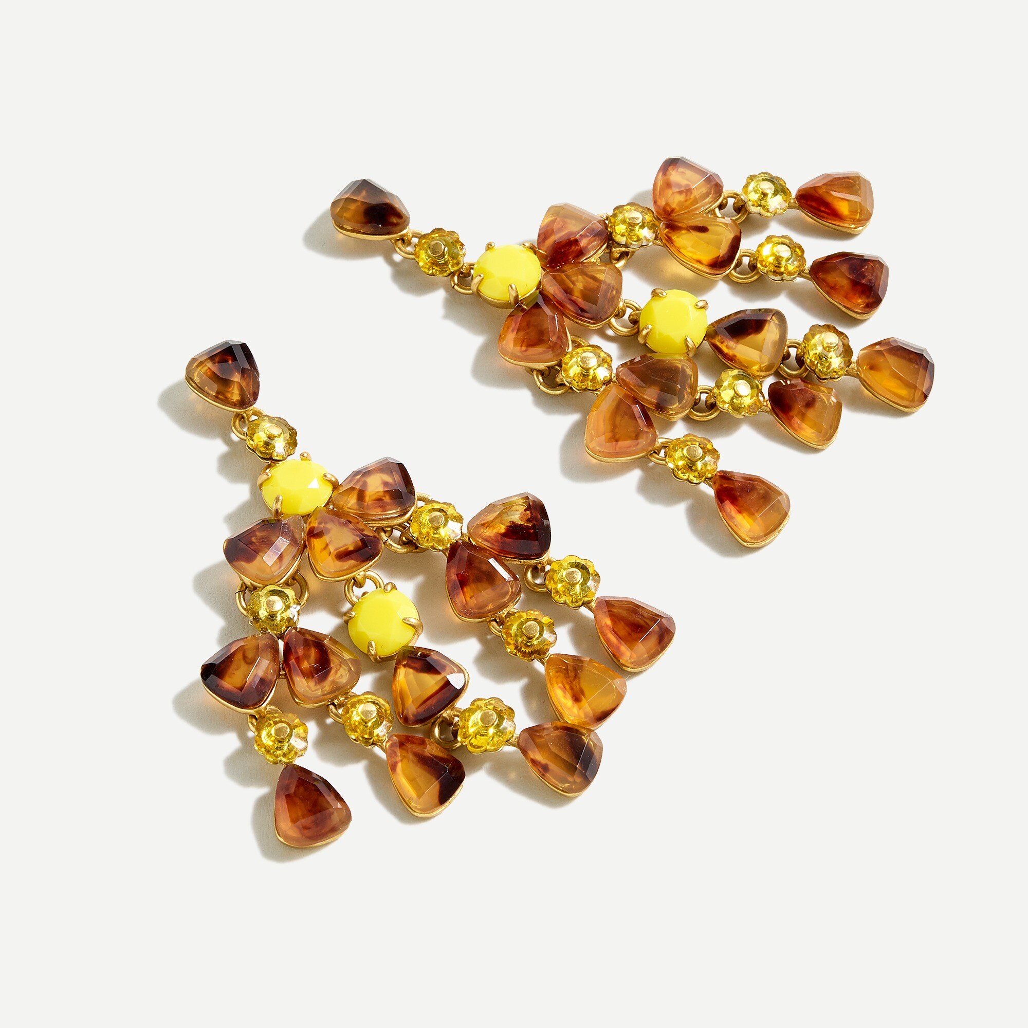 J.Crew Retro Sunset Chandelier Earrings For Women