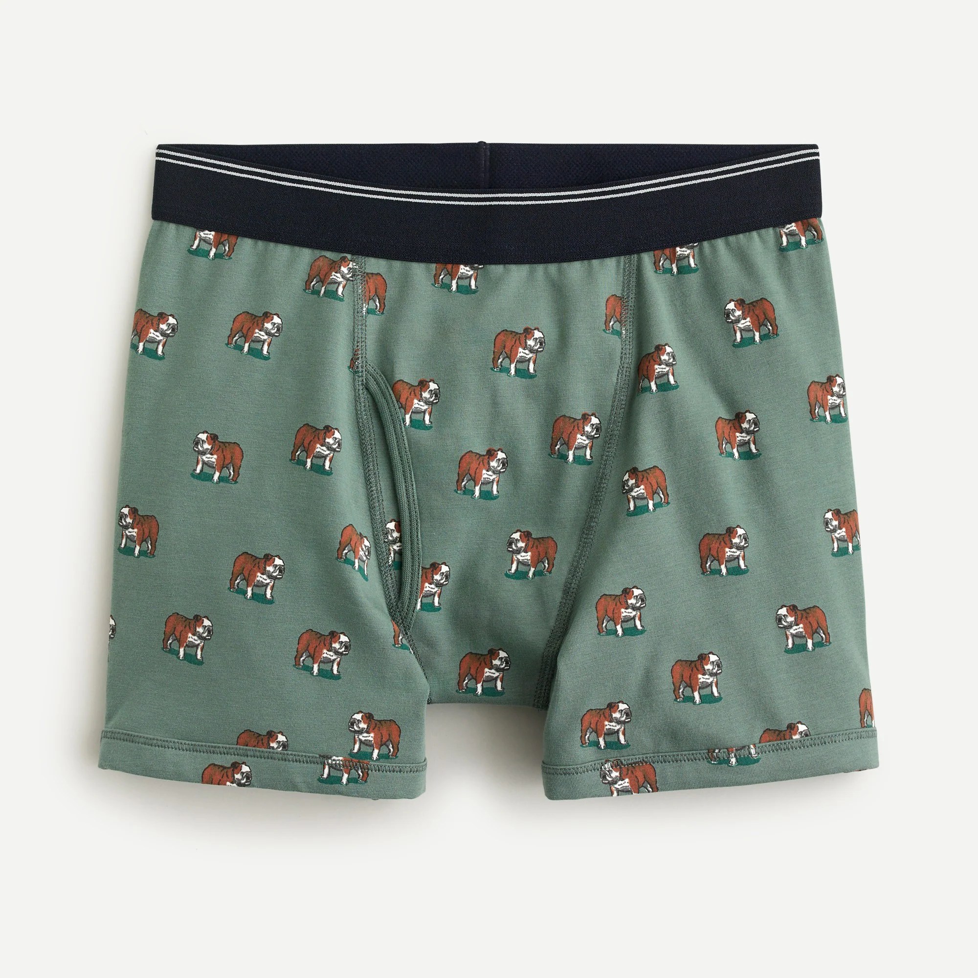 J.Crew Boxer Briefs In Bulldog Print For Men