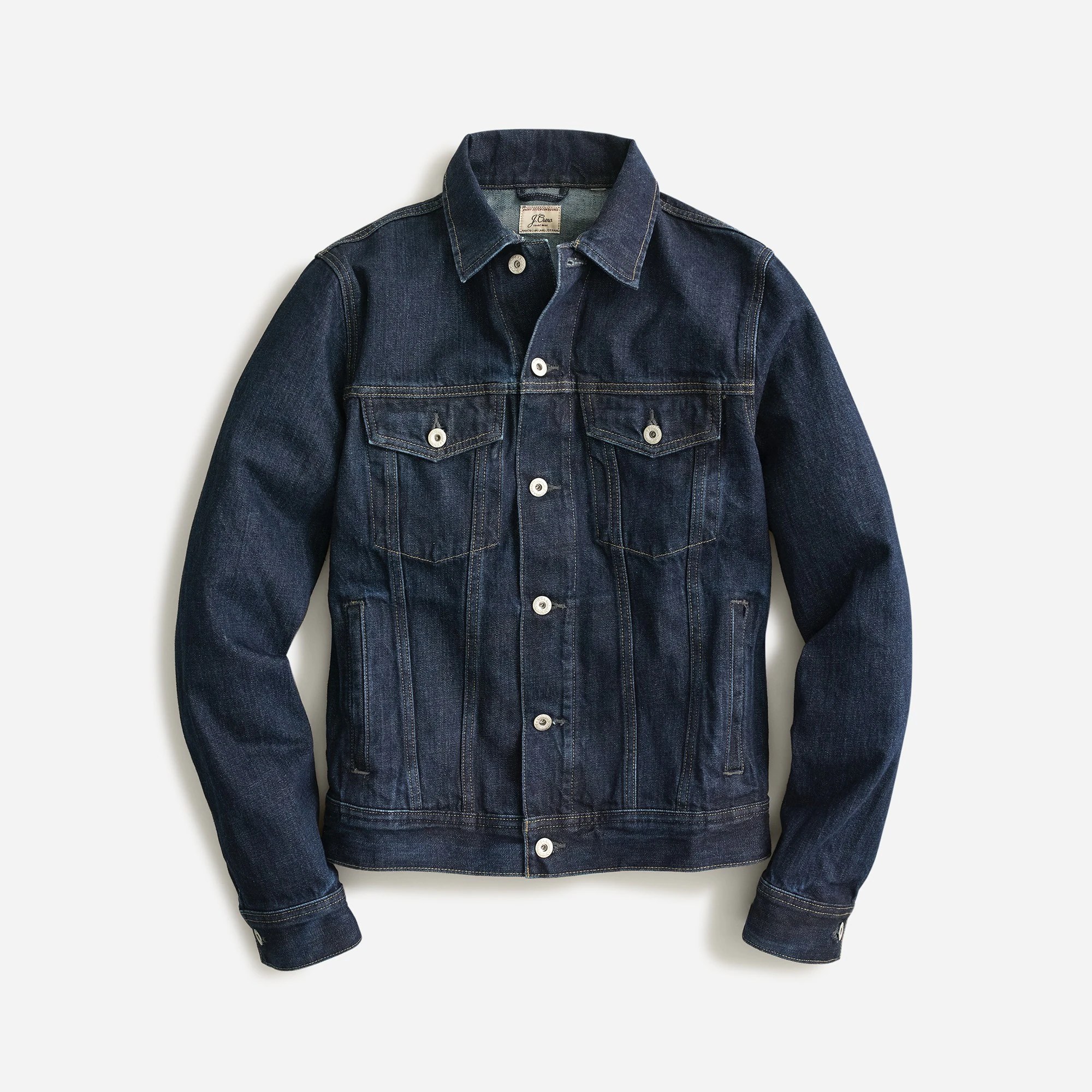 J.Crew Rigid Denim Jacket For Men