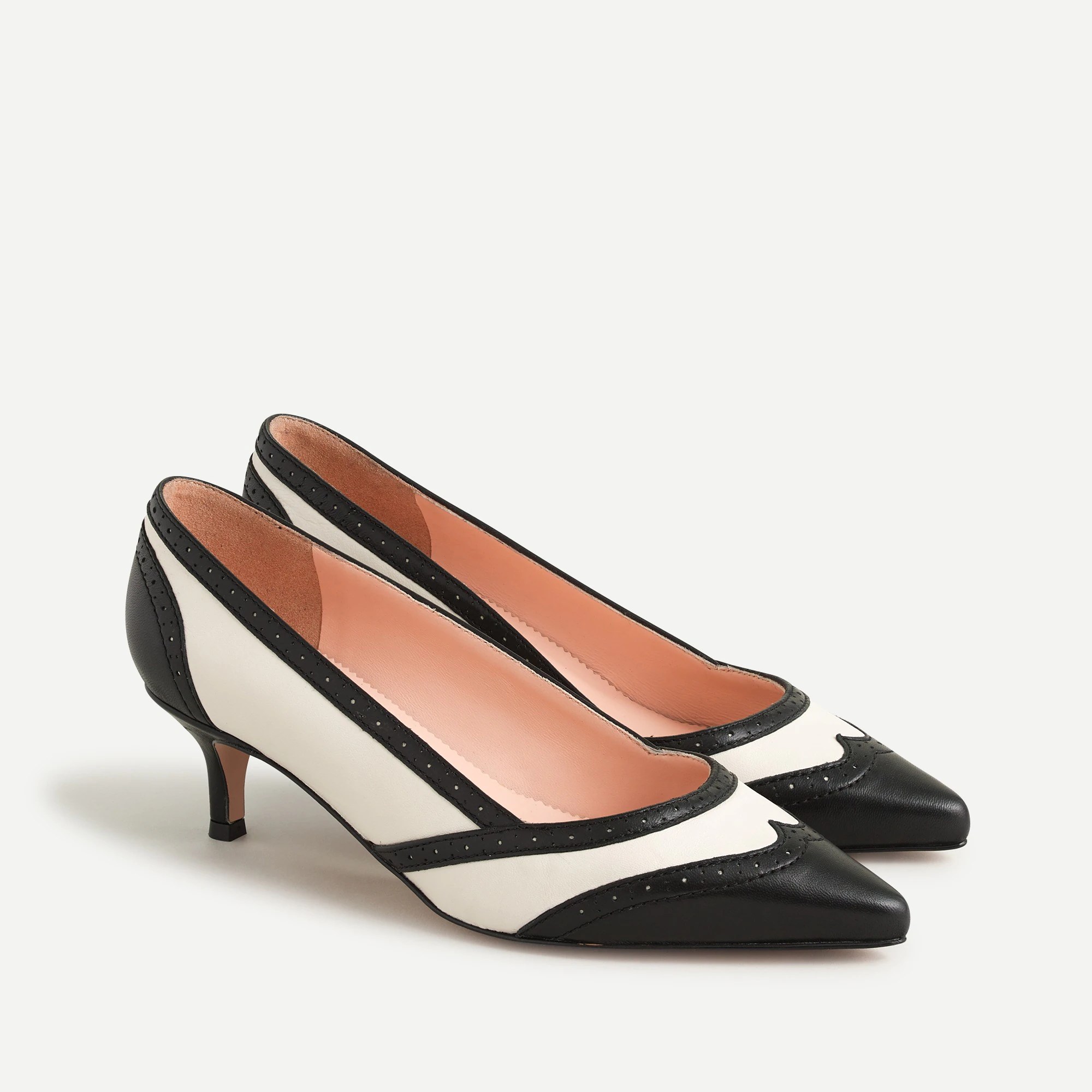 Spectator Pumps Low Heel Hotsell