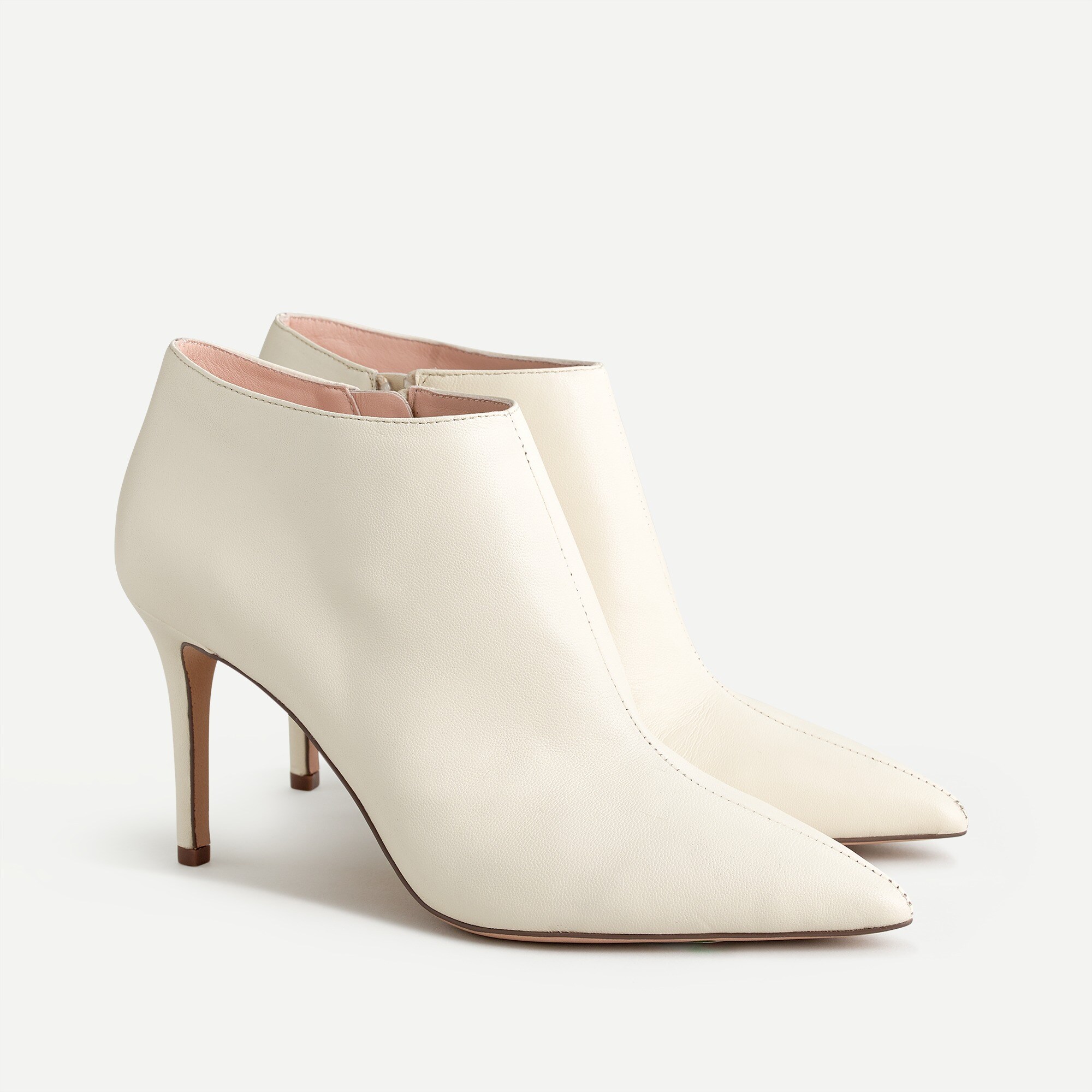 J.Crew Lowcut Leather Ankle Boots For Women