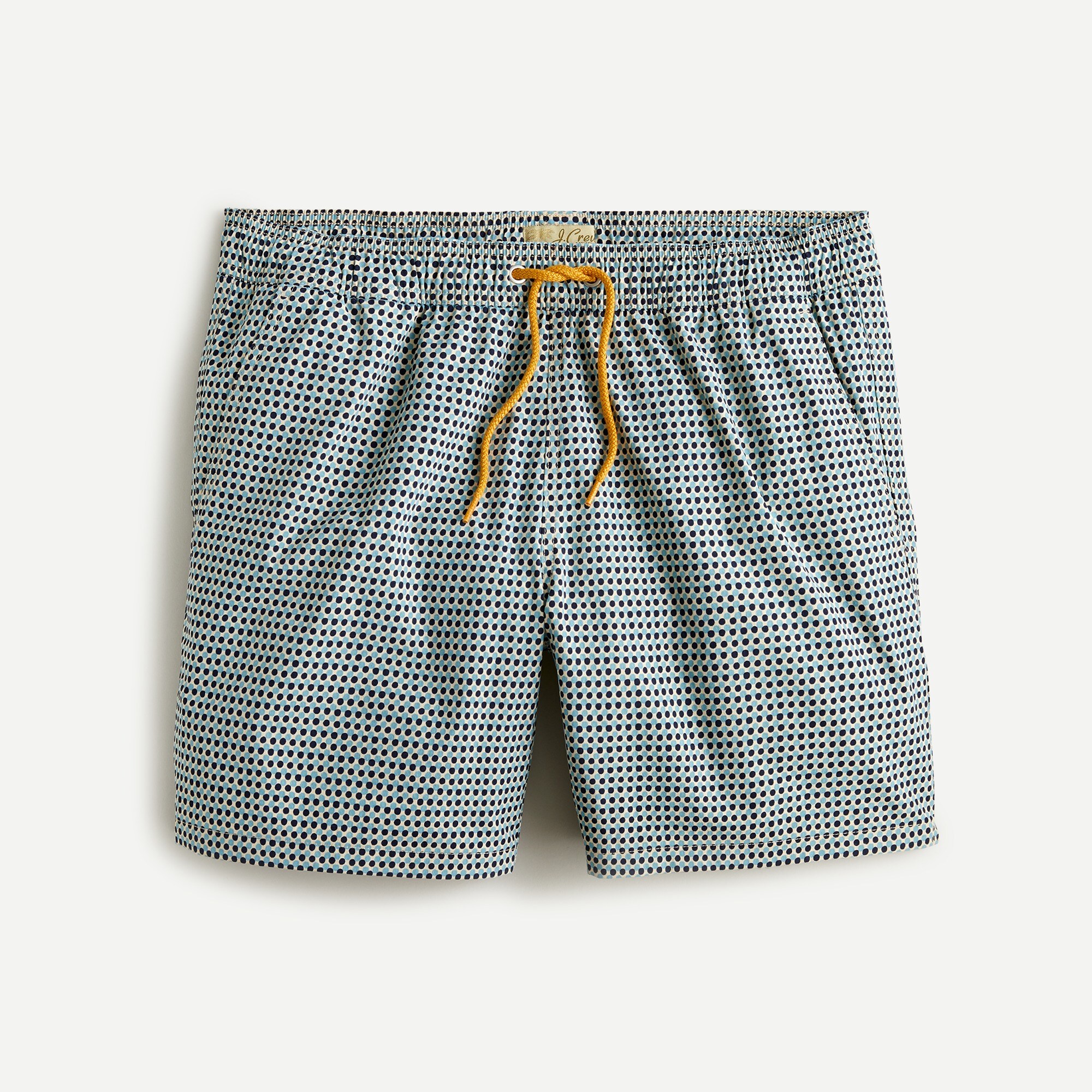 J.Crew 6" Stretch Swim Trunk In Dots For Men
