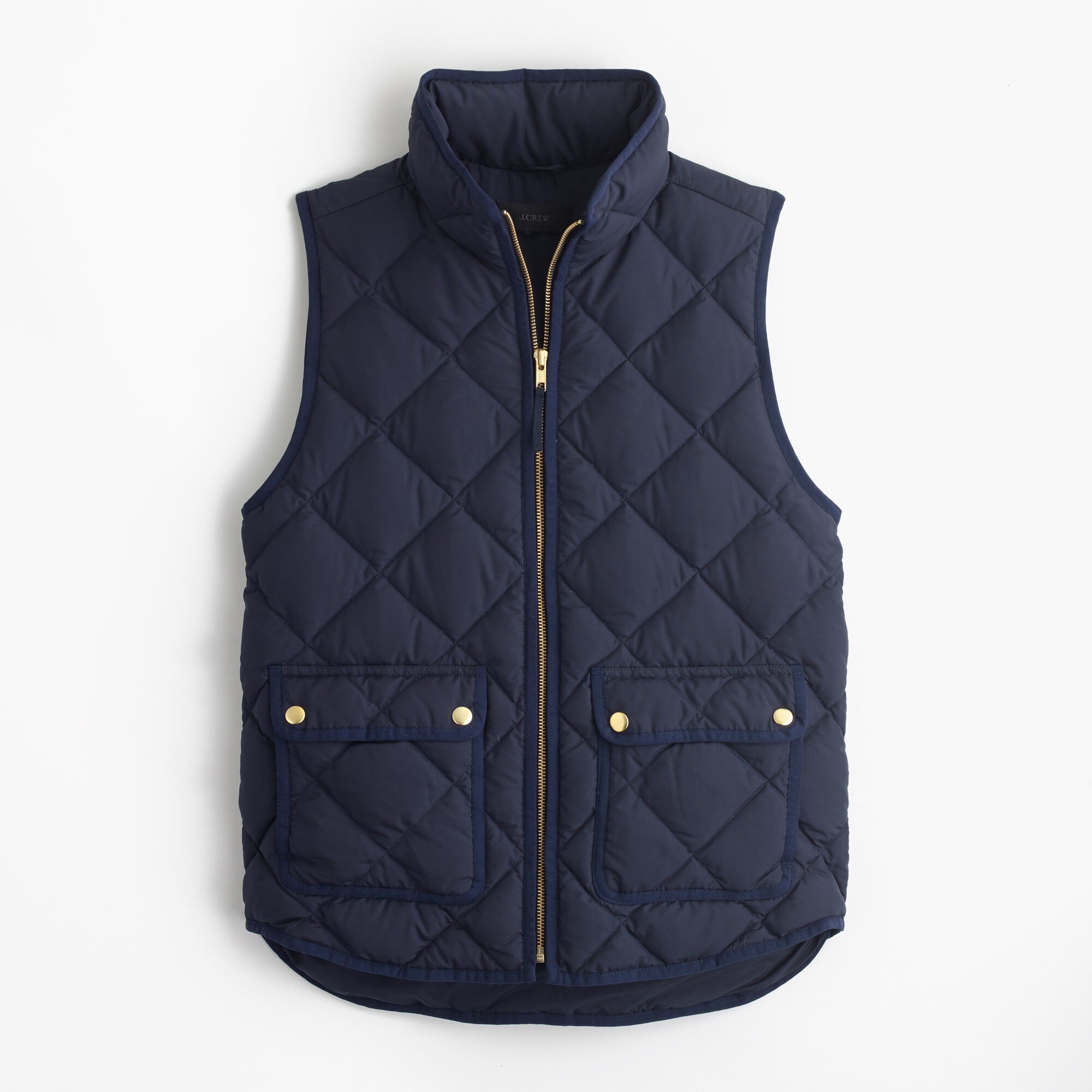 J.Crew Excursion Quilted Down Vest For Women