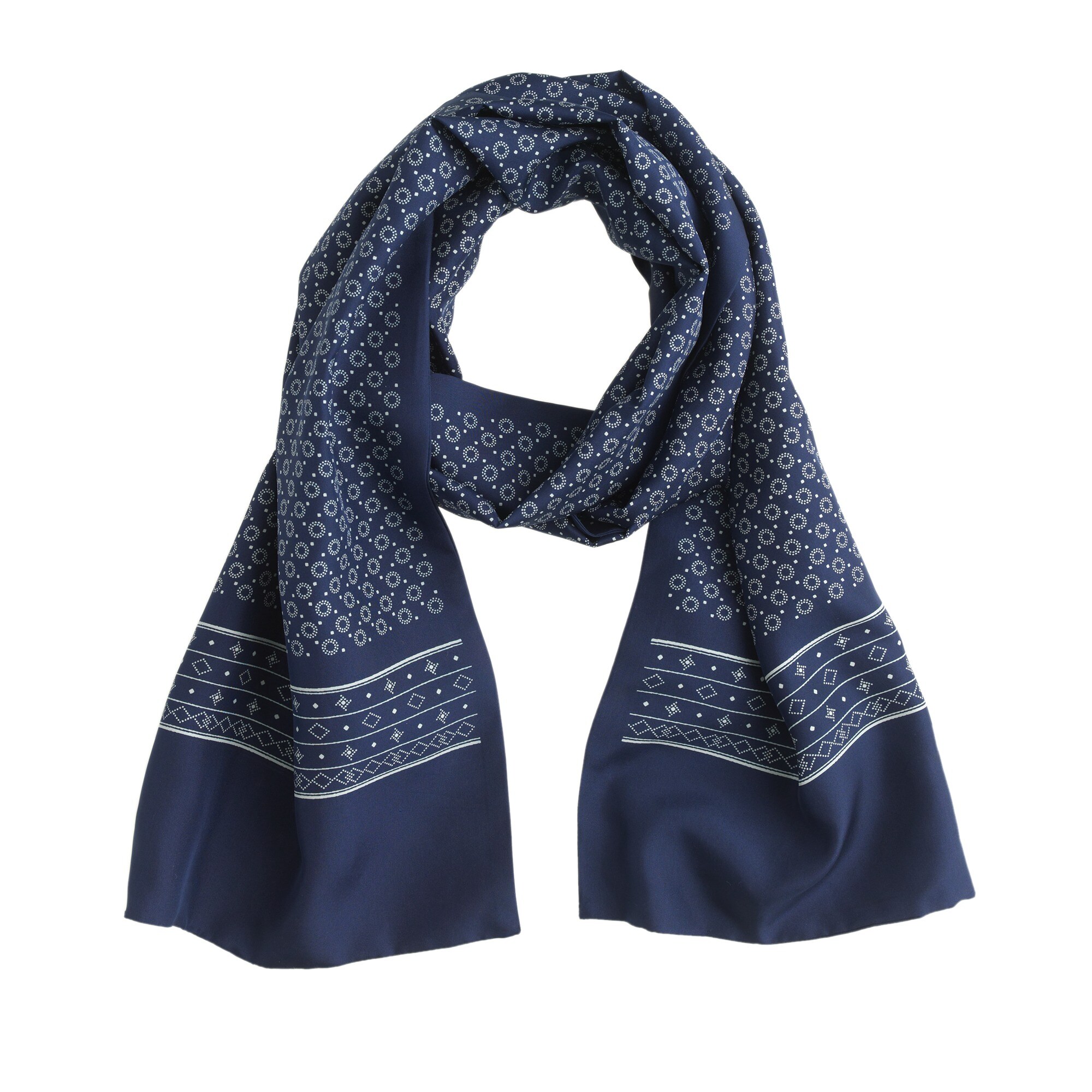 Silk tie scarf Women scarves & wraps J.Crew