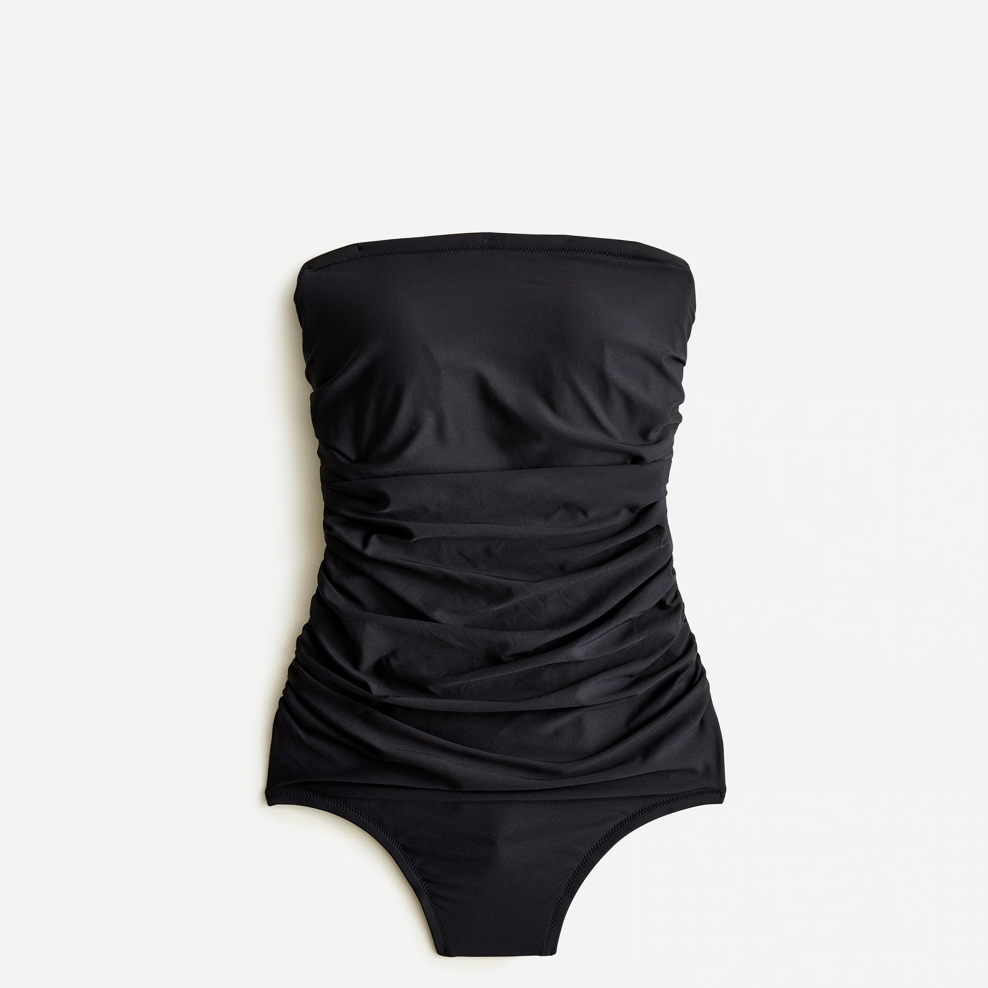 J.Crew Ruched Bandeau Onepiece Swimsuit