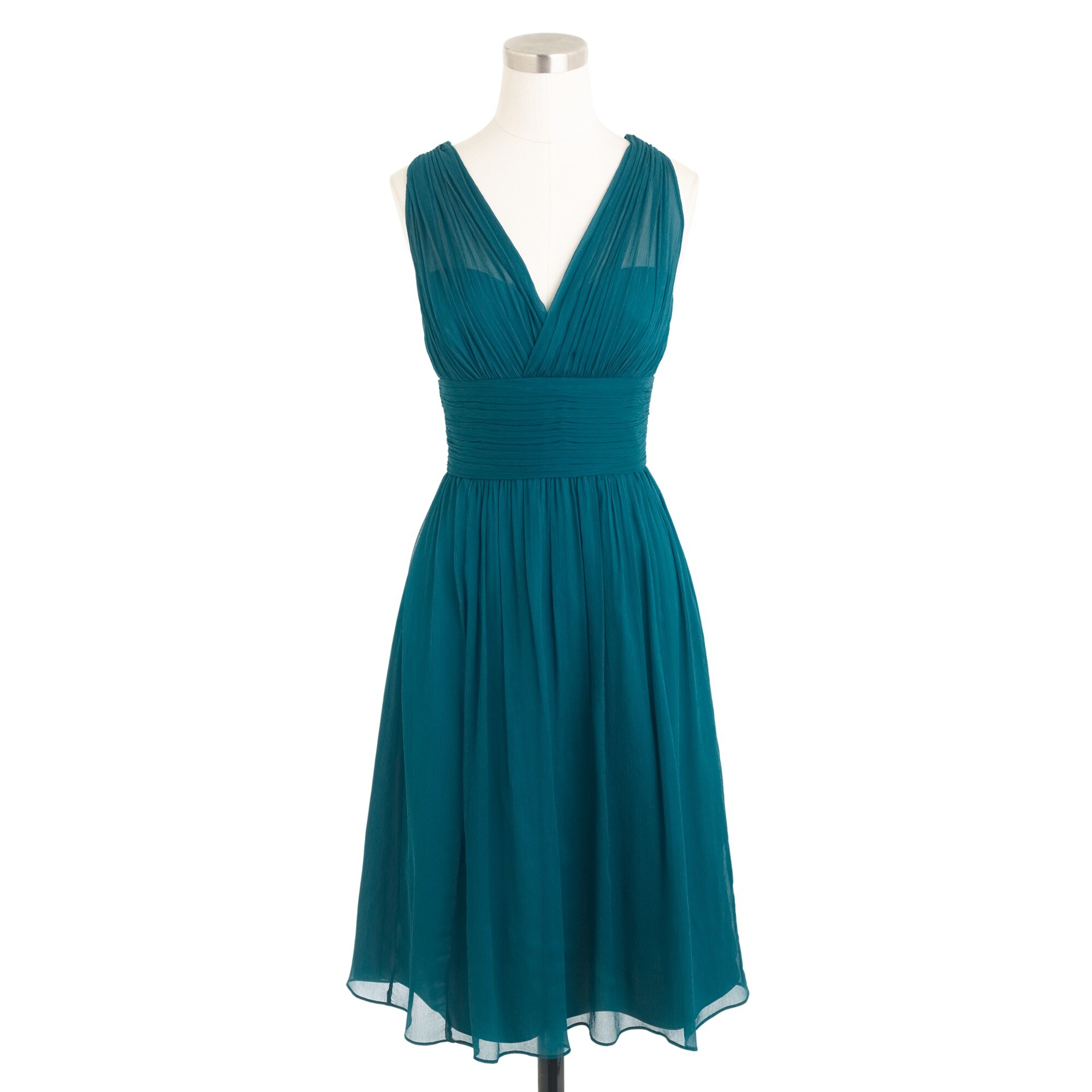 Ava dress in silk chiffon Wedding sizes 16 to 20 J.Crew