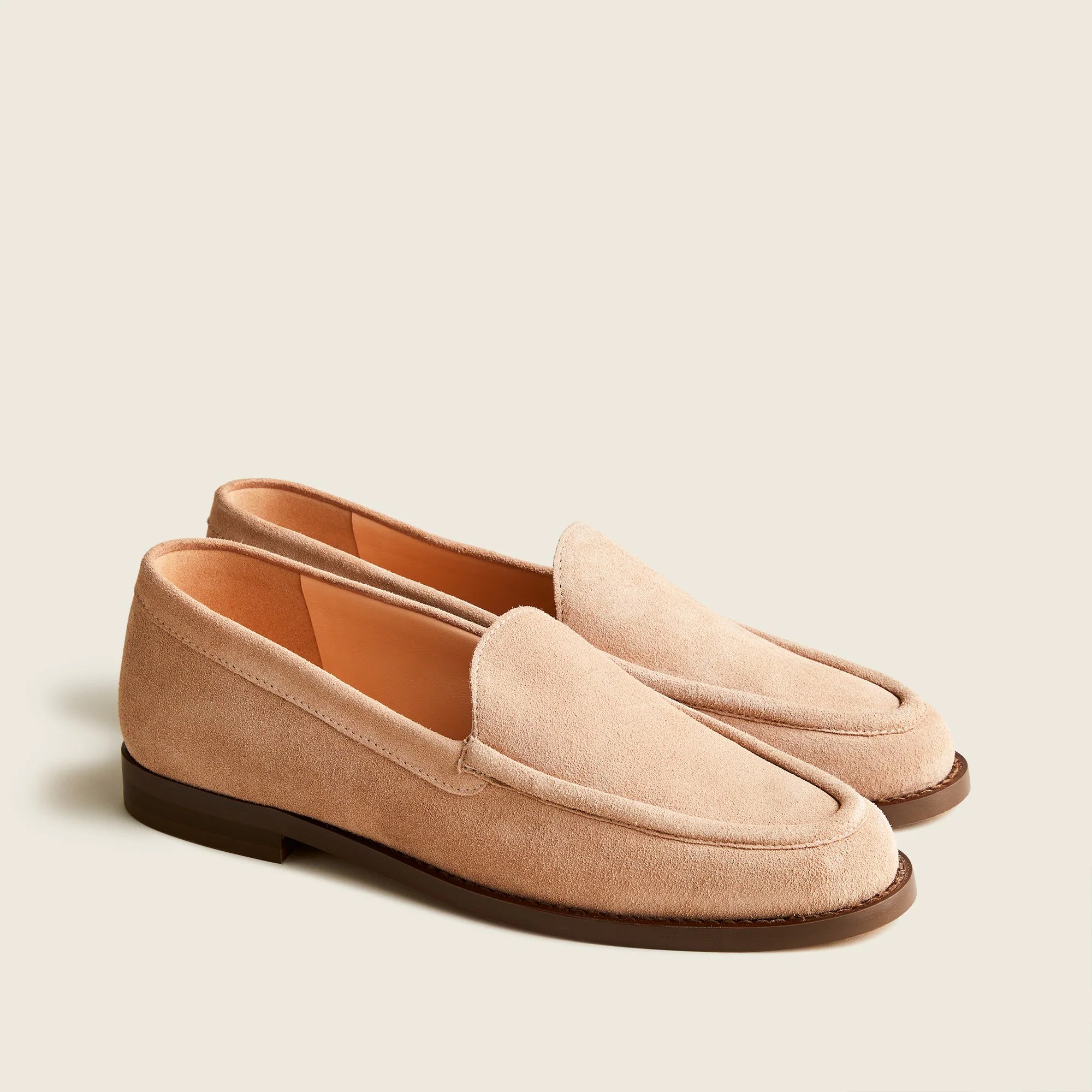 J.Crew: Winona Suede Loafers For Women