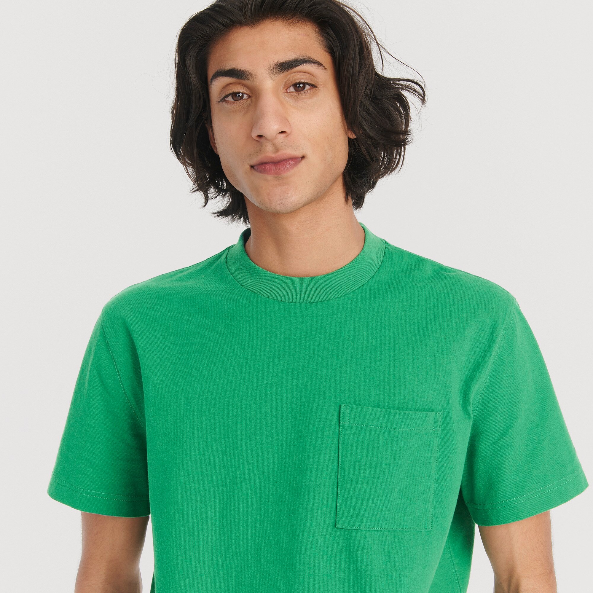 J.Crew Relaxed Premiumweight Cotton Pocket Tshirt For Men