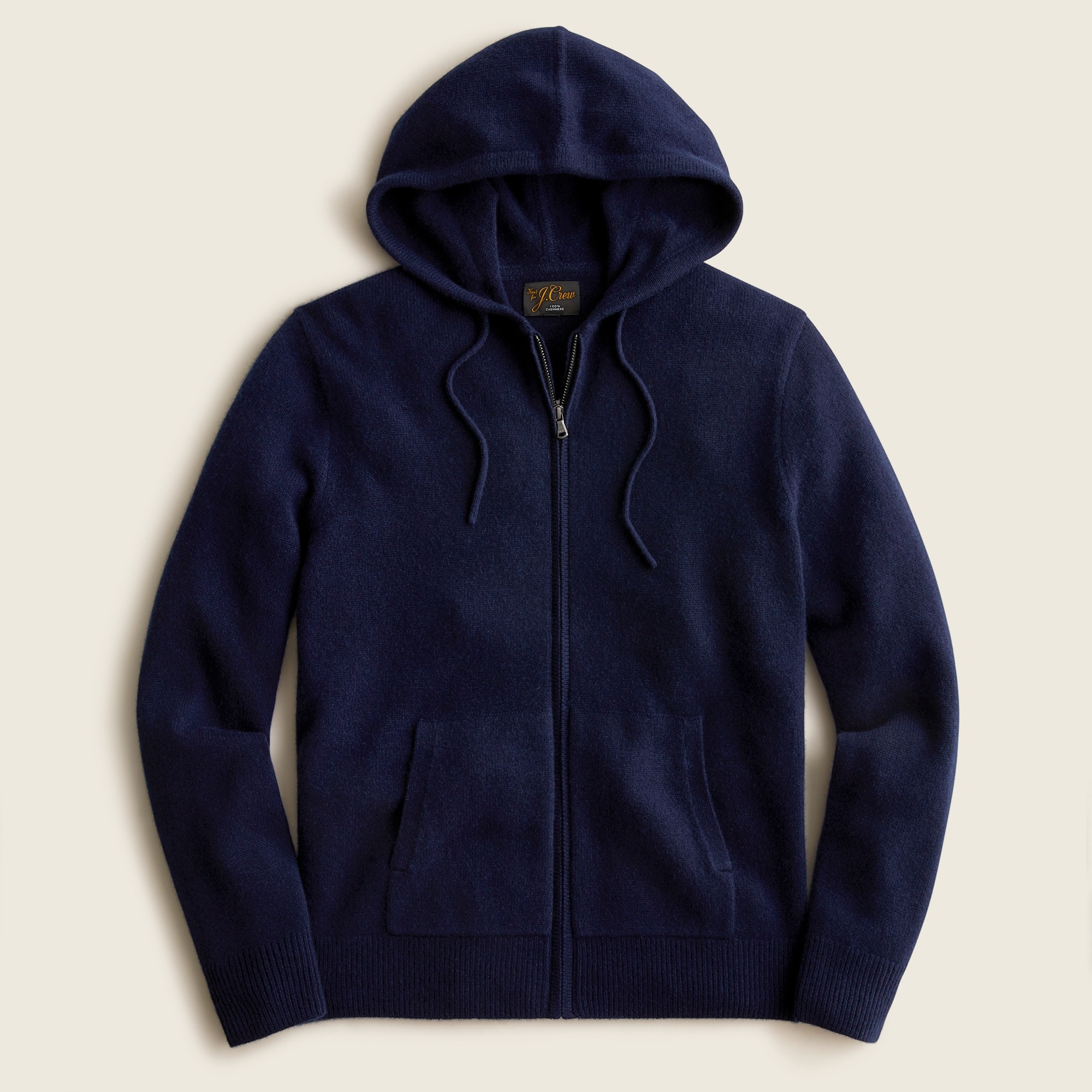 J.Crew Cashmere Fullzip Hooded Sweater For Men
