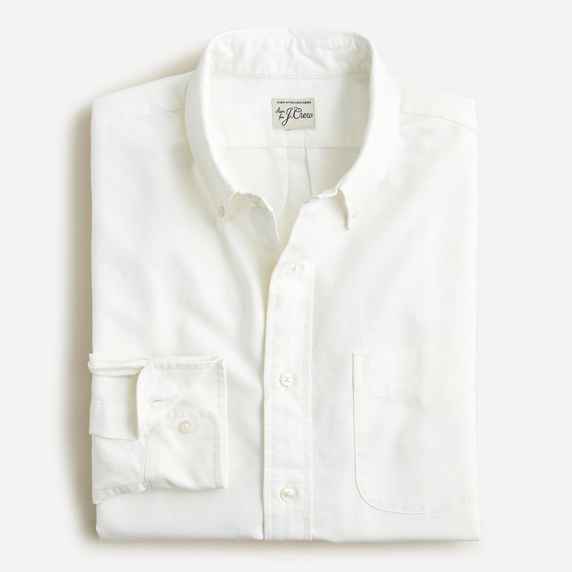 J.Crew Heavyweight Oxford Shirt In Portuguese Cotton For Men