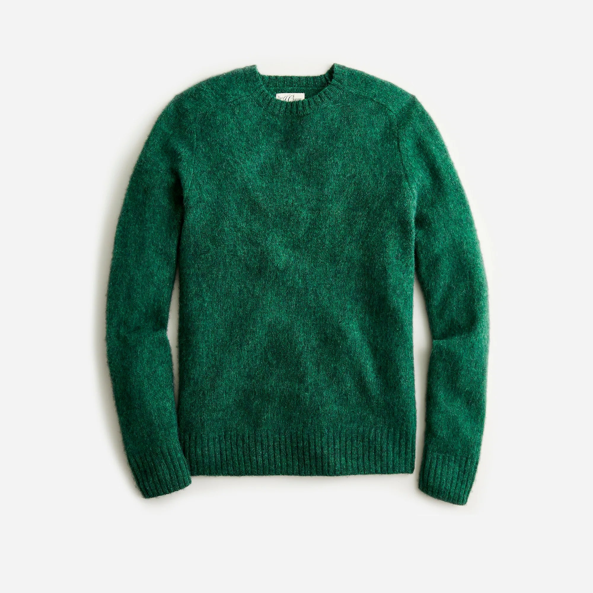 J.Crew Brushed Wool Crewneck Sweater For Men