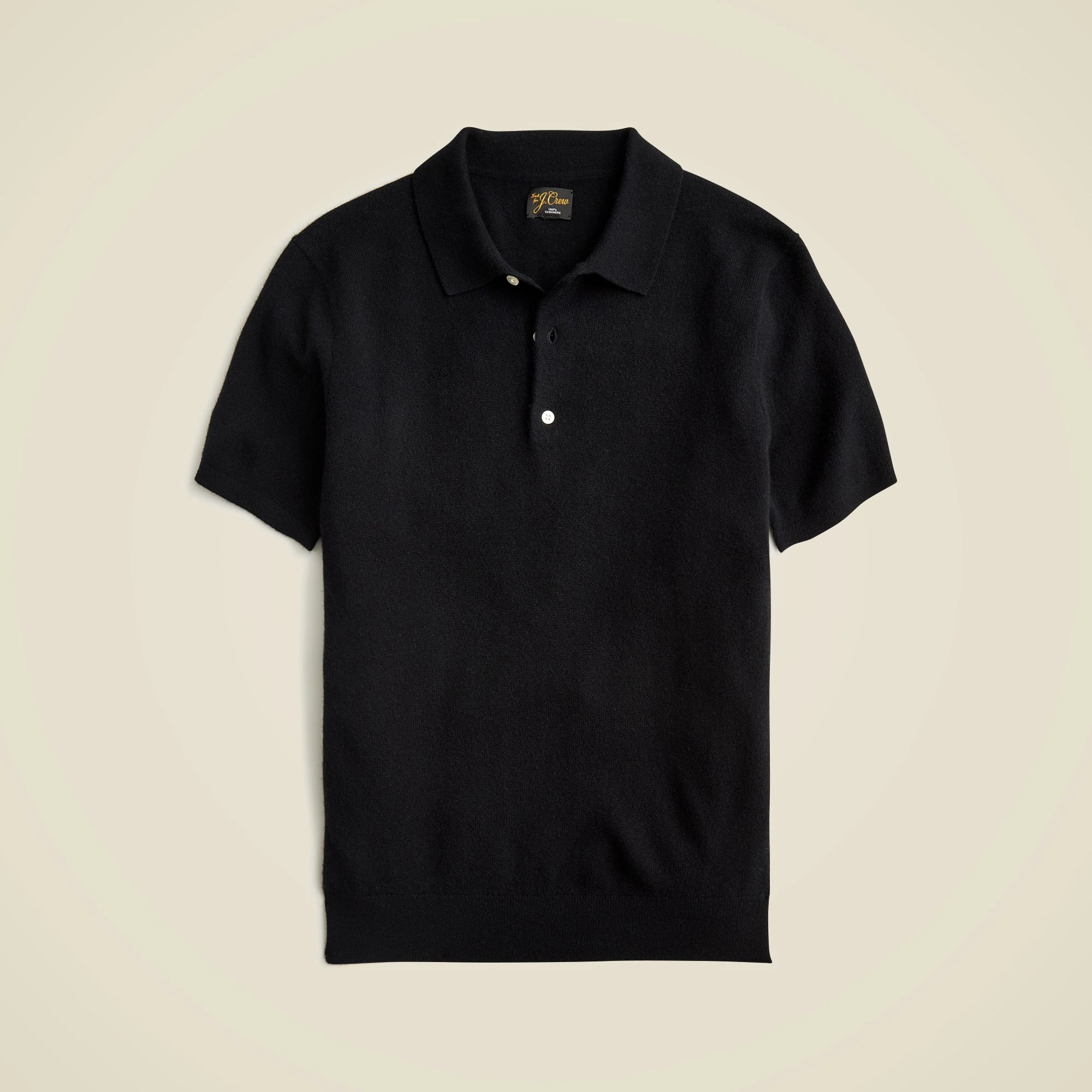 J.Crew Cashmere Shortsleeve Sweaterpolo For Men