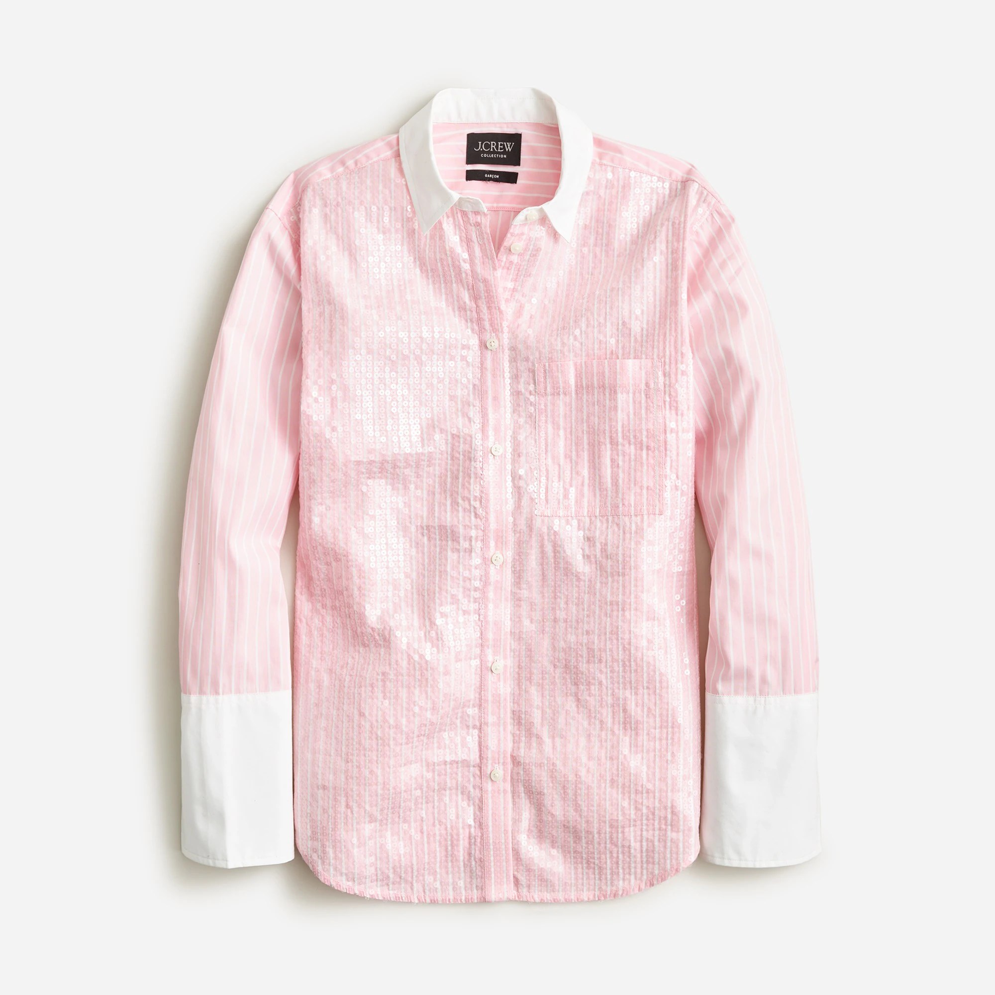 J.Crew Collection Garçon Shirt In Sequin For Women