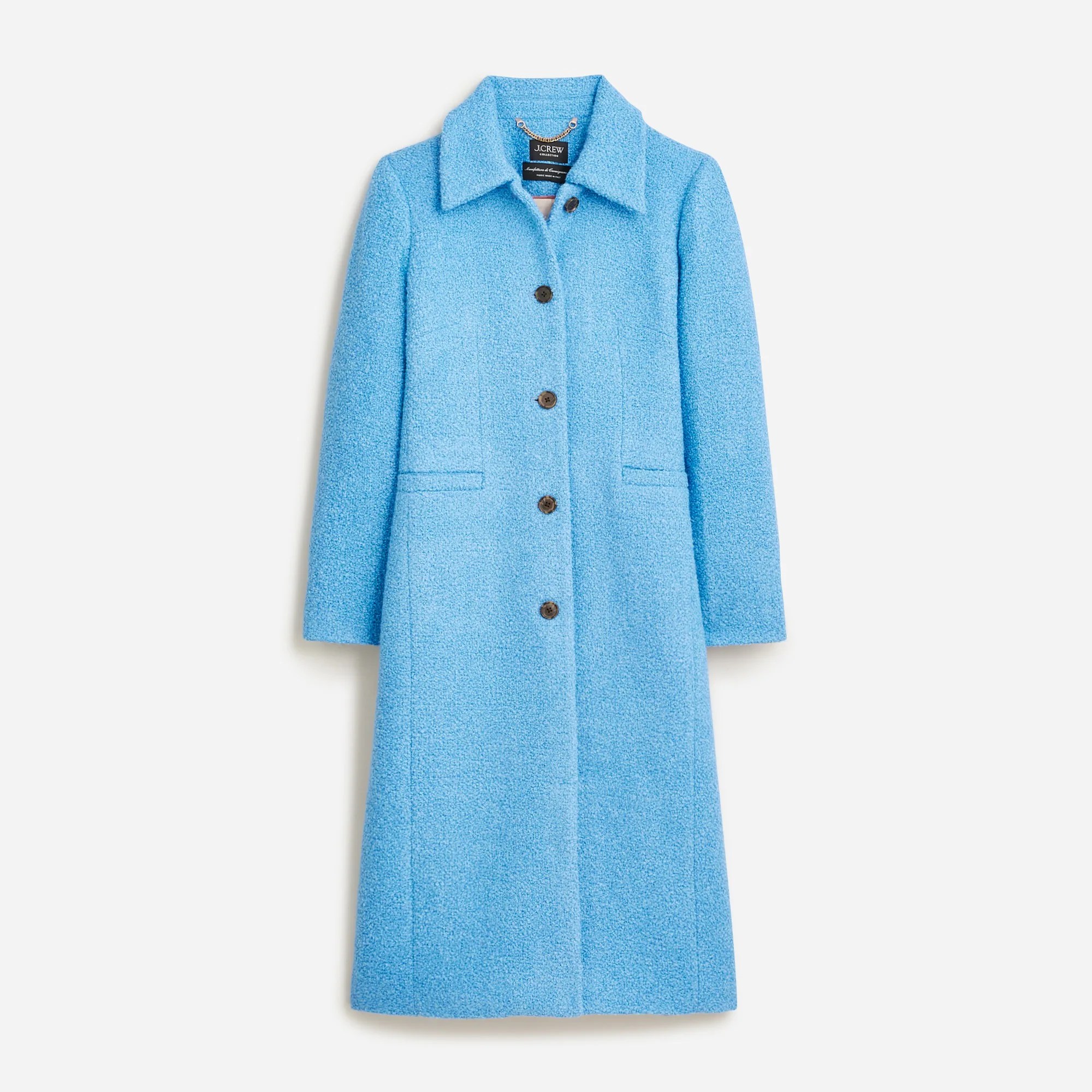 J.Crew Collection Aline Topcoat In Italian Woolbouclé Blend For Women