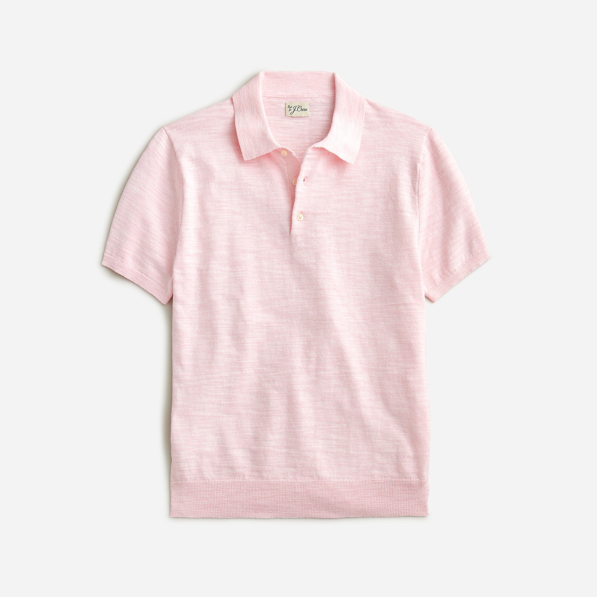 J.Crew Shortsleeve Cottonblend Sweaterpolo For Men