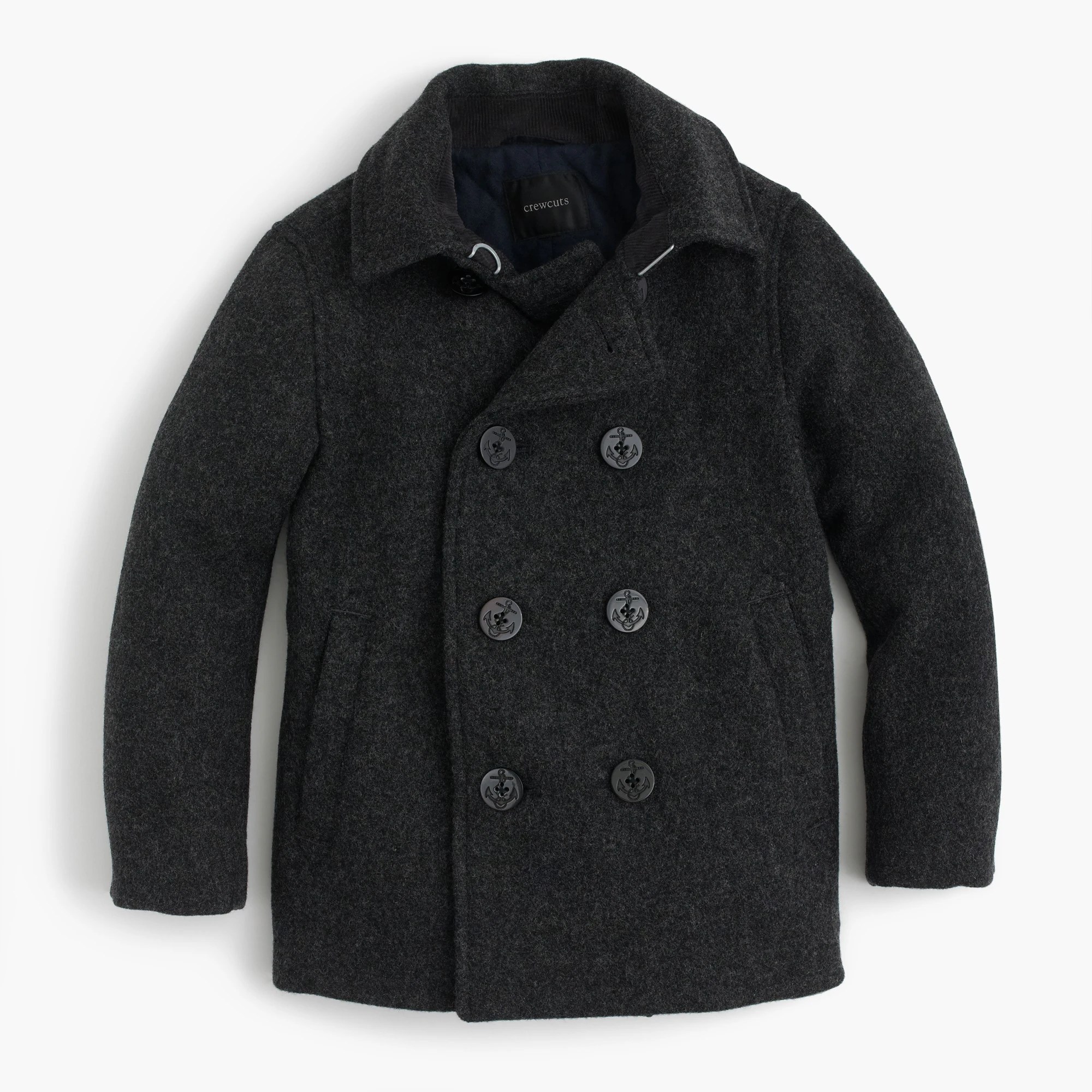 J.Crew Boys' Wool Peacoat With Thinsulate®