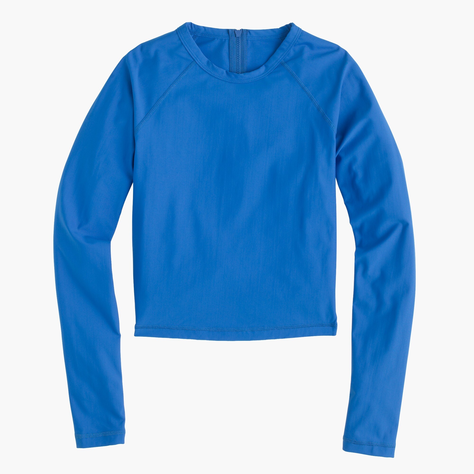 Cropped longsleeve rash guard Women swim J.Crew