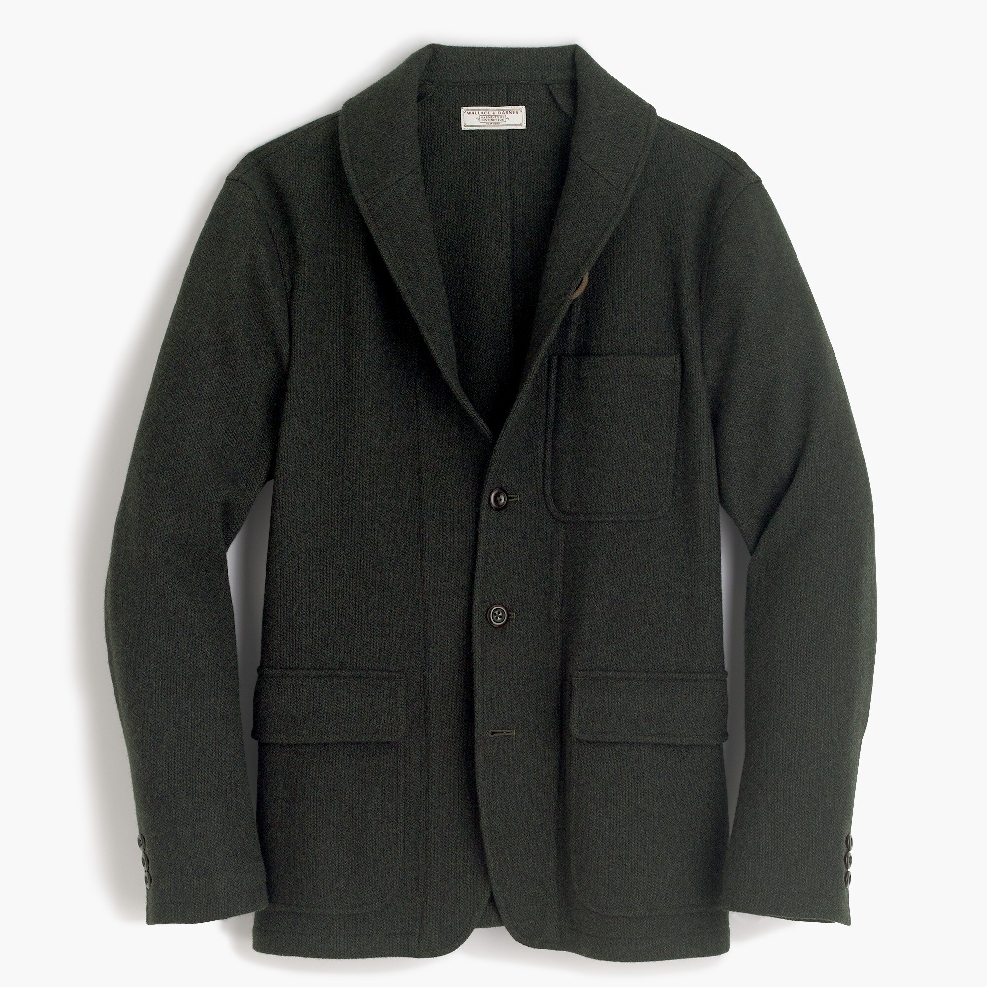 Men's Unstructured ShawlCollar Workwear Jacket In English Wool J.Crew