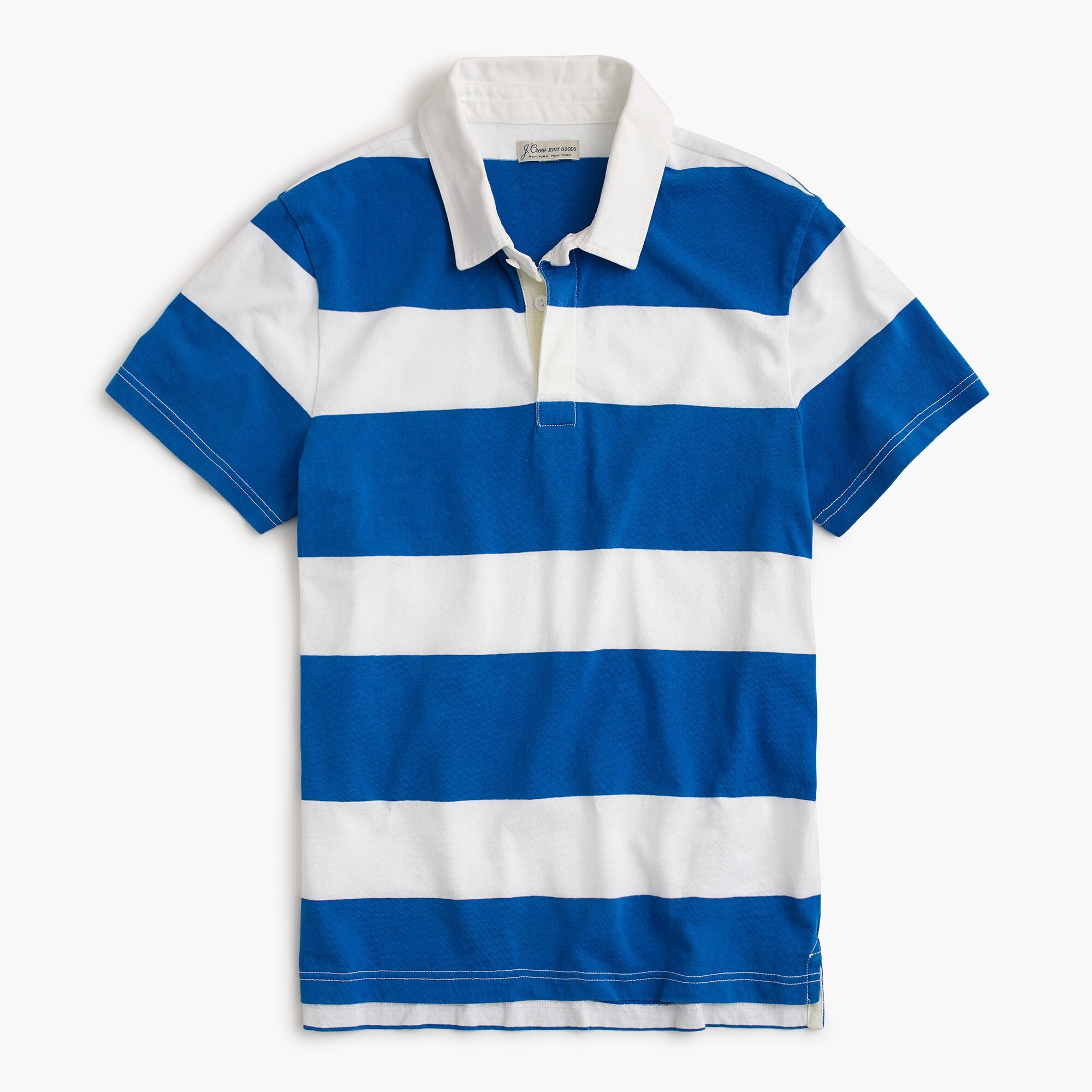Shortsleeve rugby polo shirt Men tshirts & polos J.Crew
