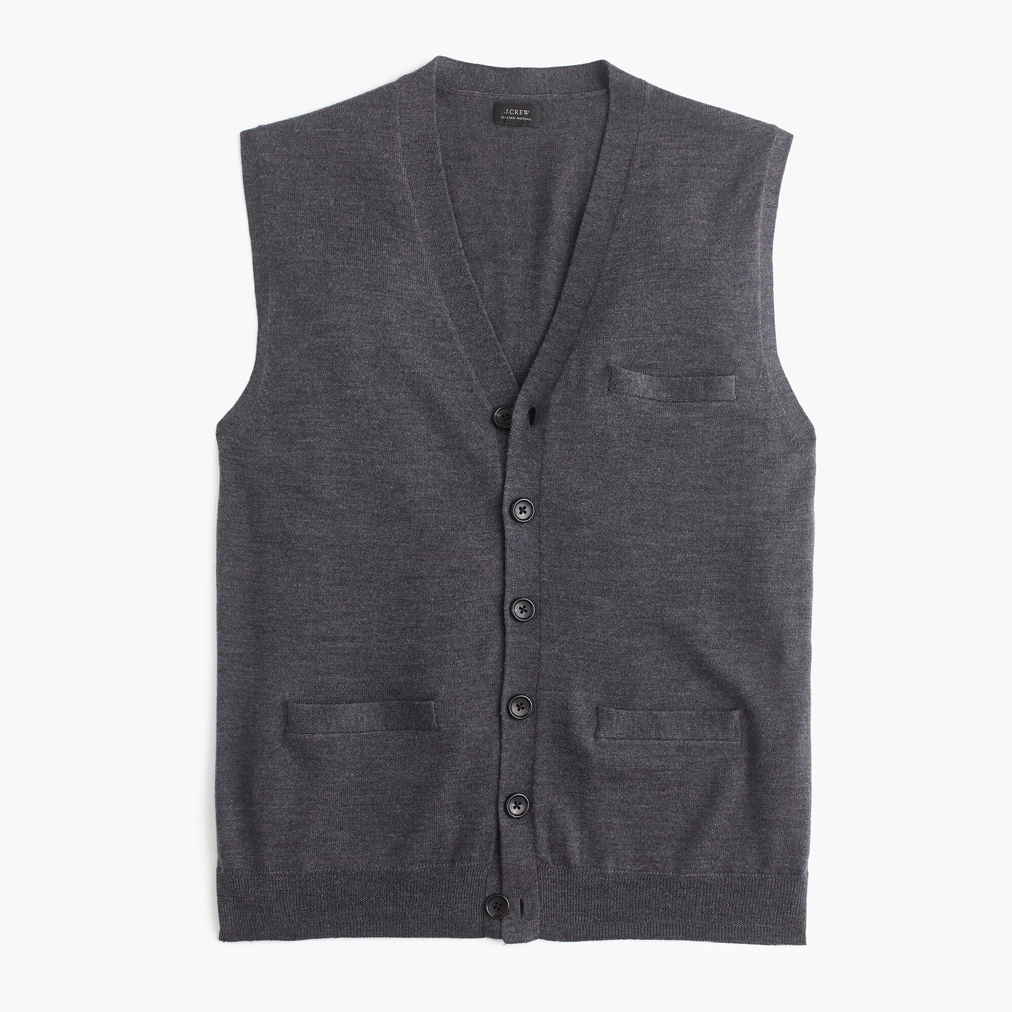Italian merino wool sweater vest Men sweaters J.Crew