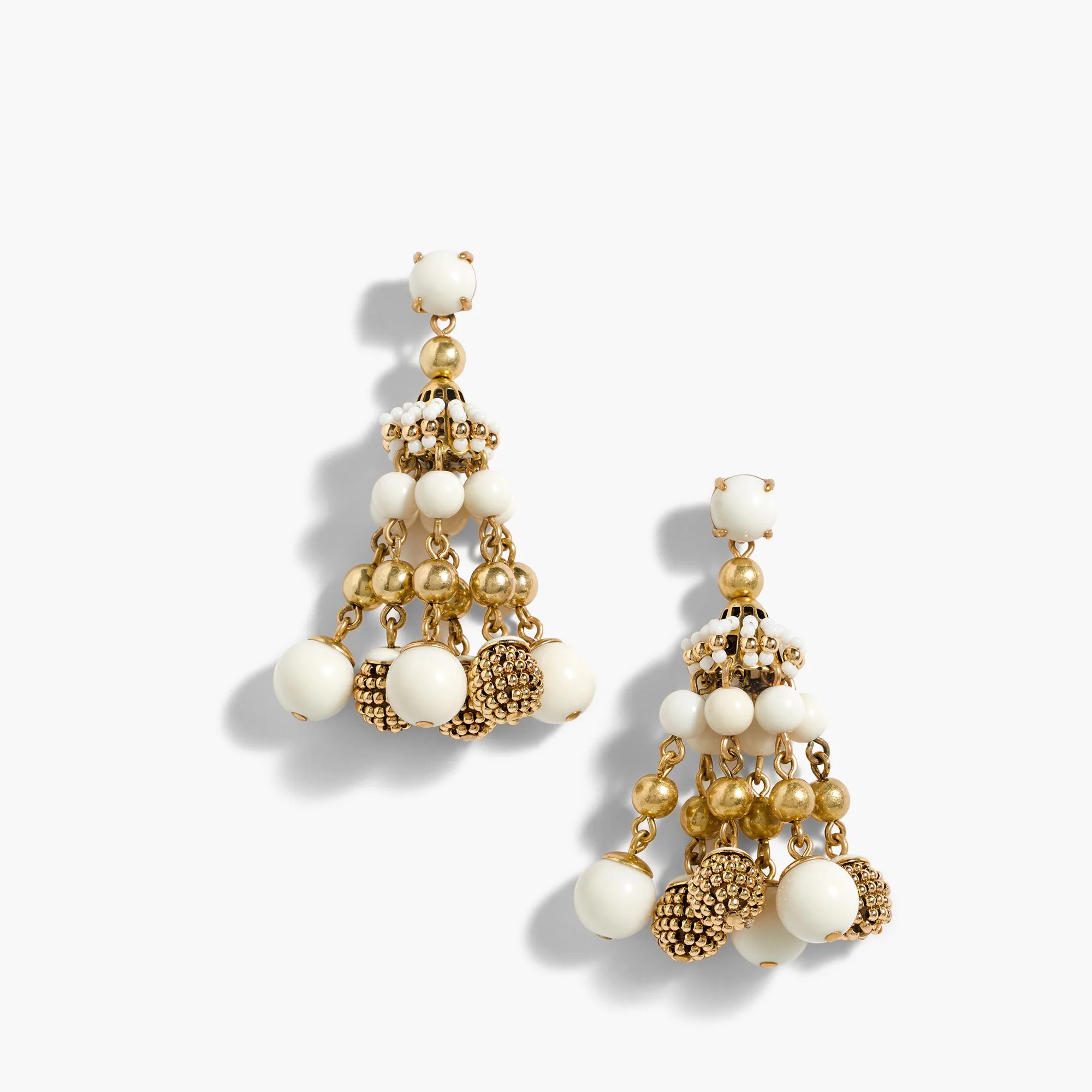 J.Crew Beaded Chandelier Earrings For Women