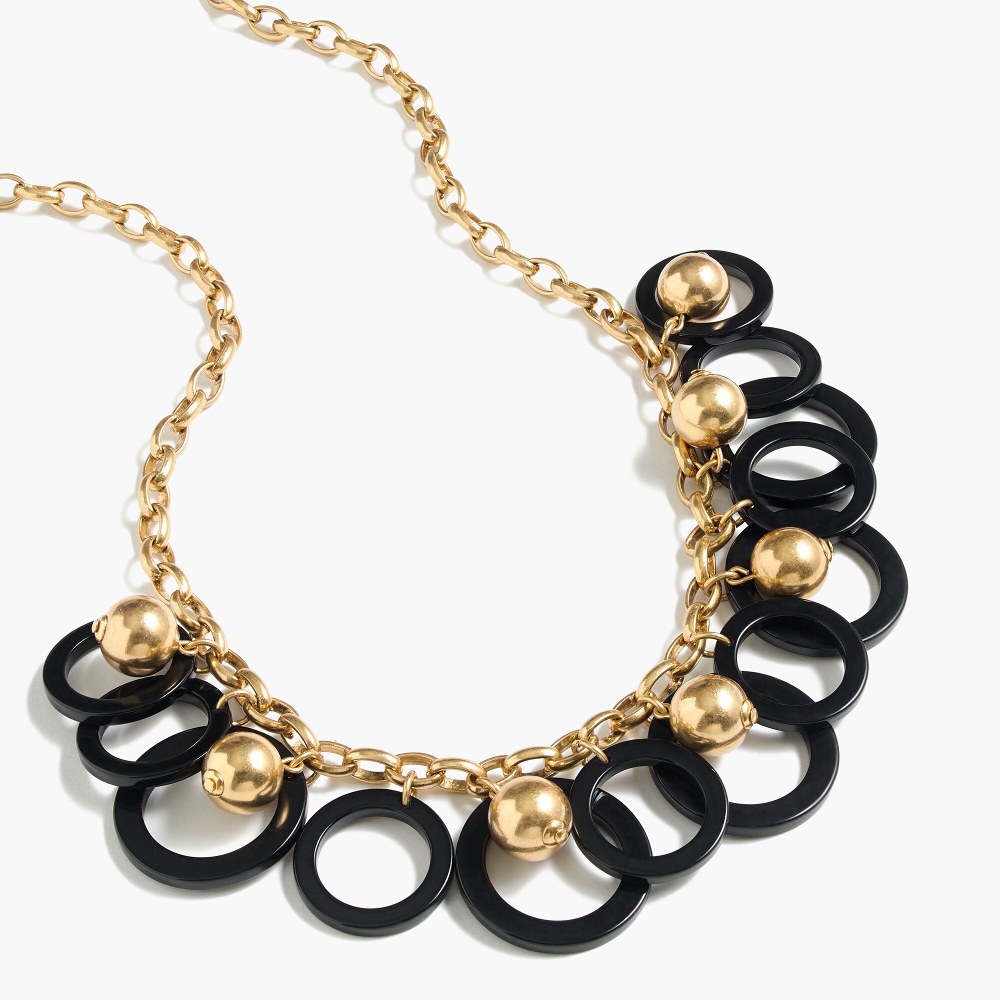 Beaded hoop necklace Women necklaces J.Crew