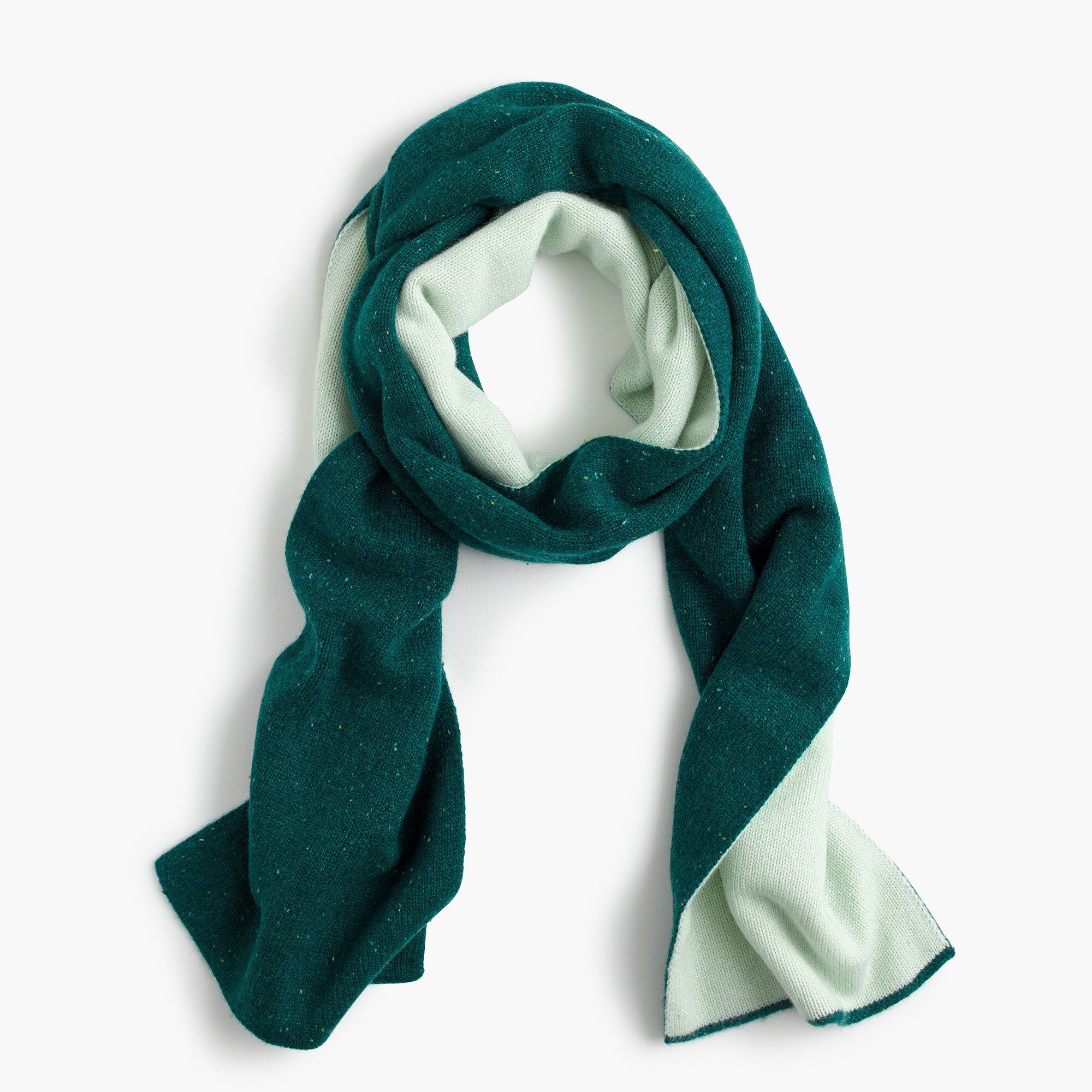 Twotone scarf in everyday cashmere Women scarves & wraps J.Crew