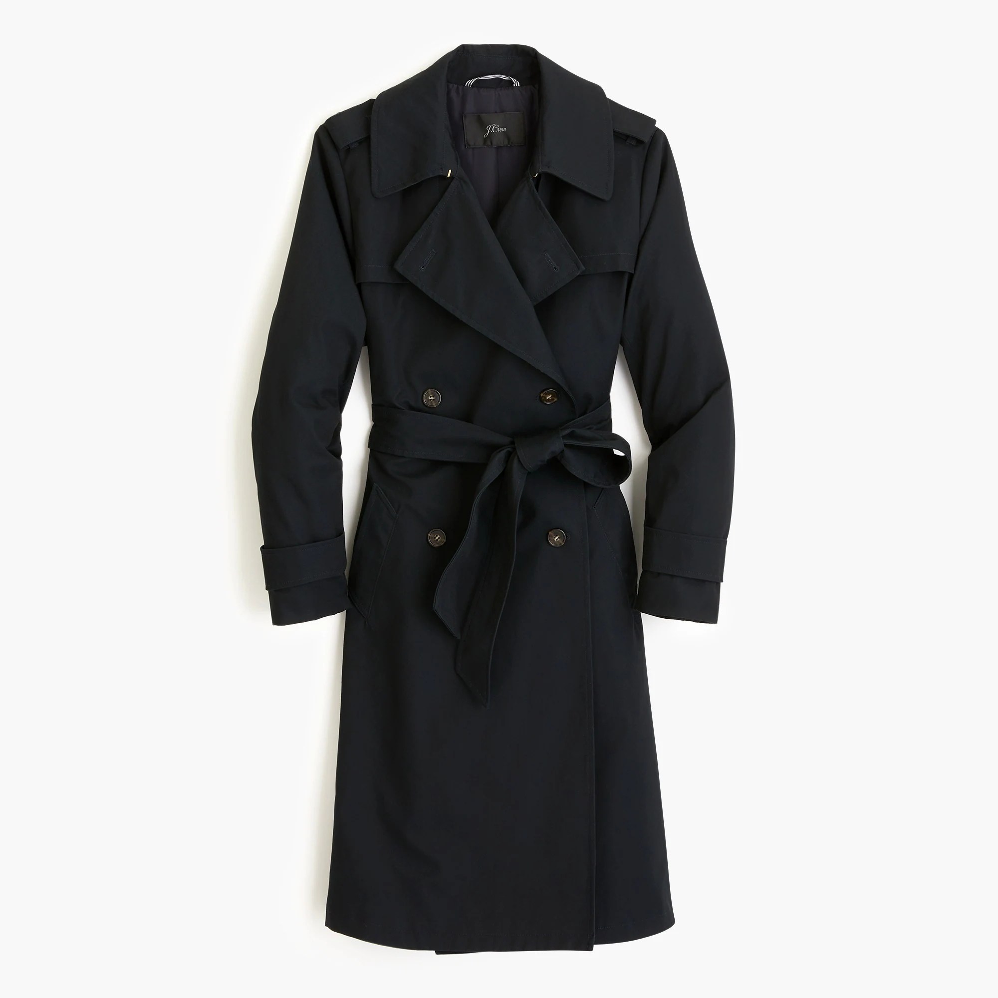 Women's SideButton Trench Coat Women's Outerwear & Jackets J.Crew