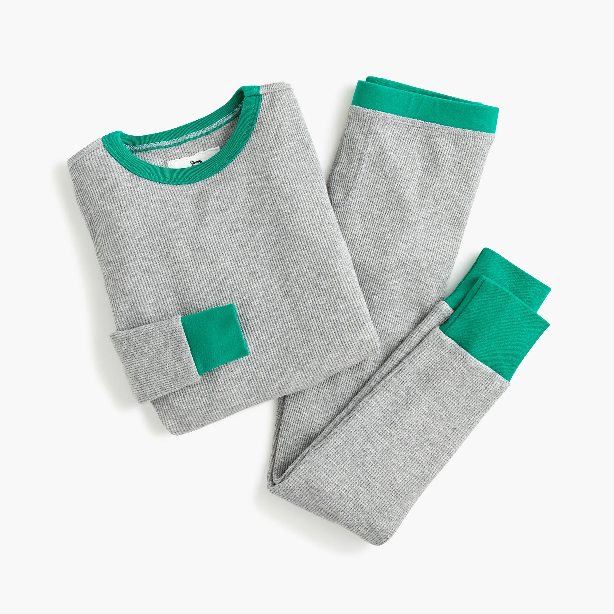 J.Crew Kids' Waffleknit Pajama Set For Boys