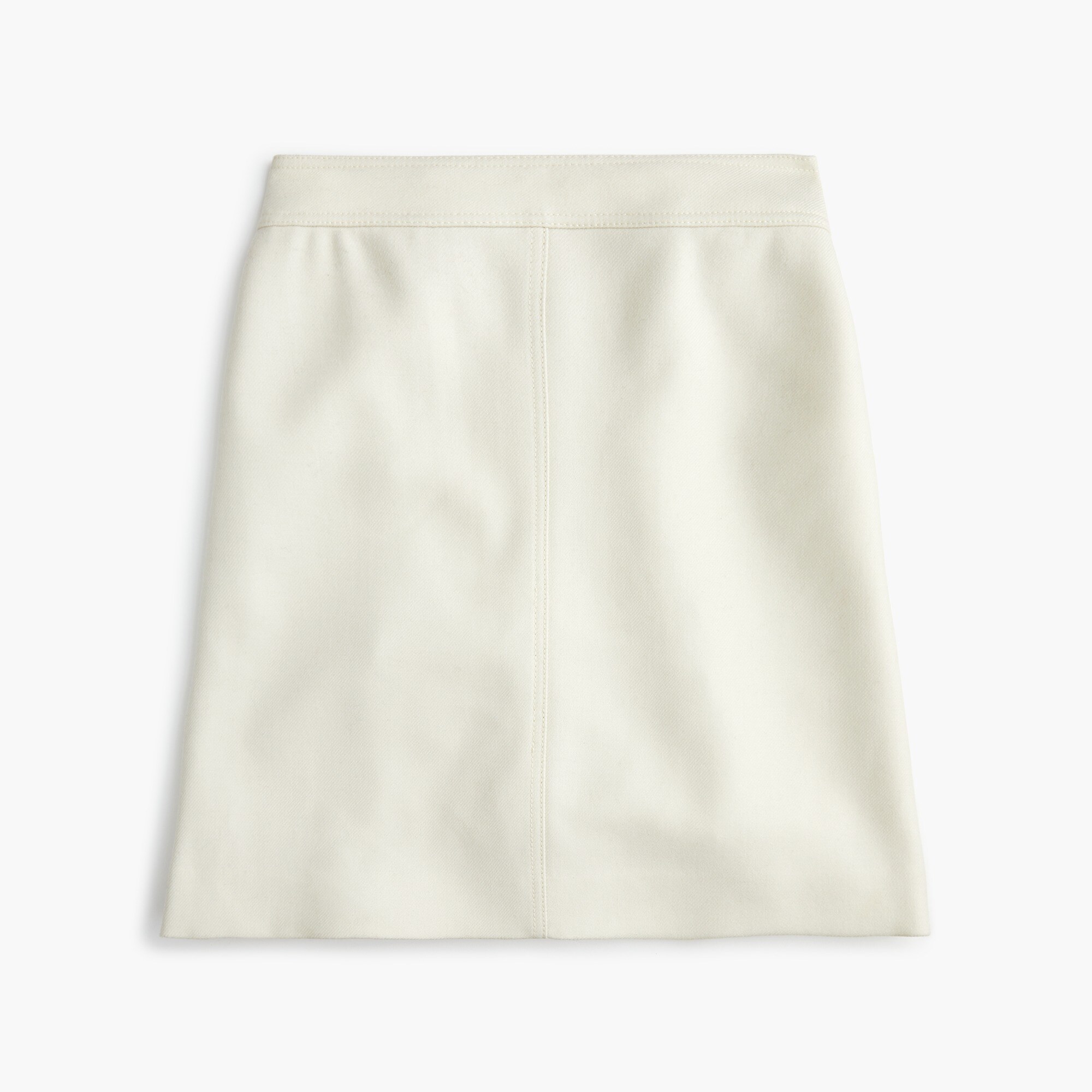 J.Crew Princess Mini Skirt In Doubleserge Wool For Women