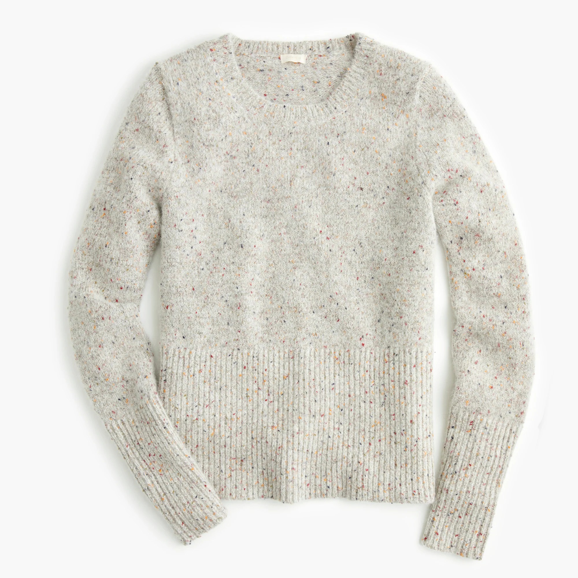 J.Crew Collection Marled Crewneck Sweater For Women