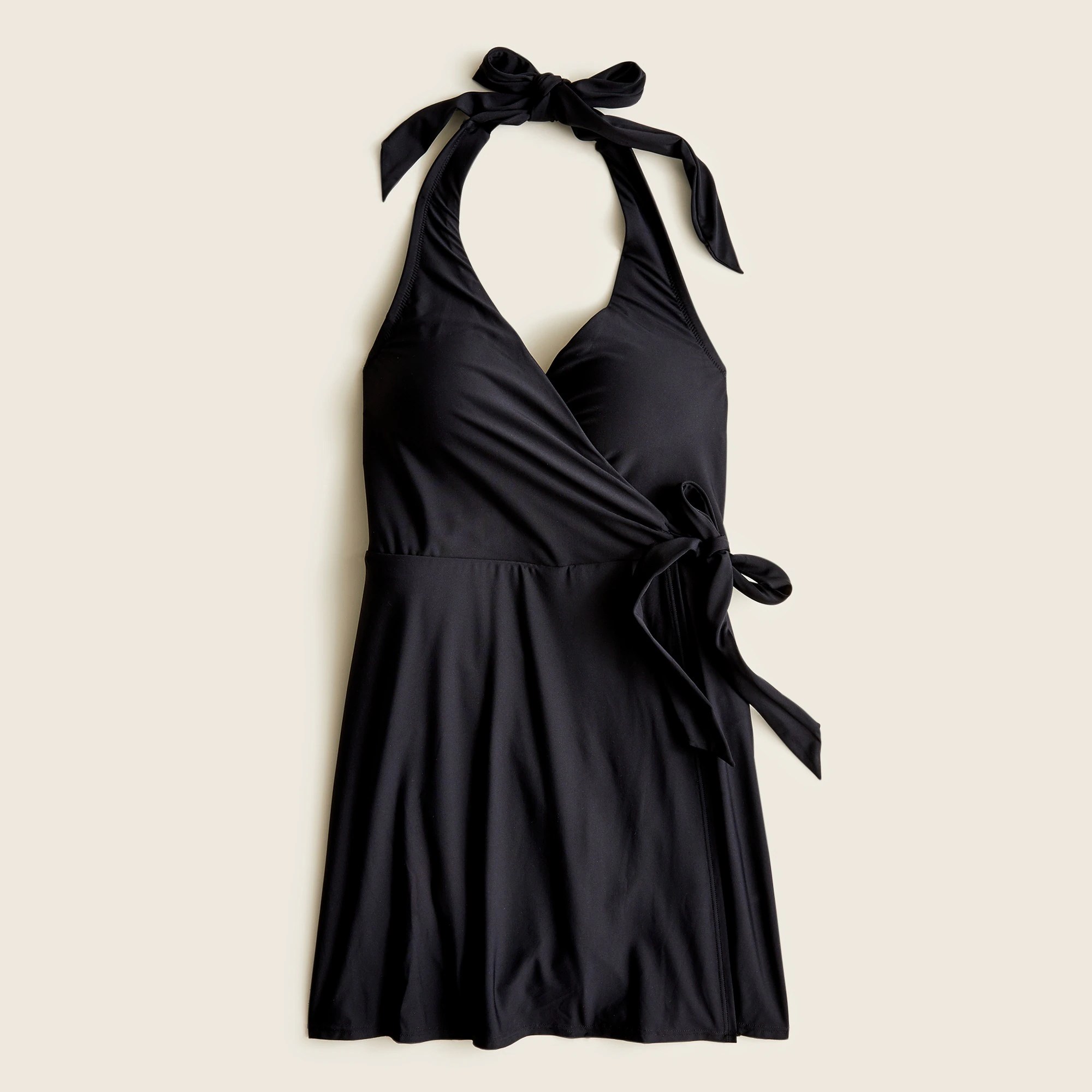 J.Crew Halter Wrap Swim Dress For Women