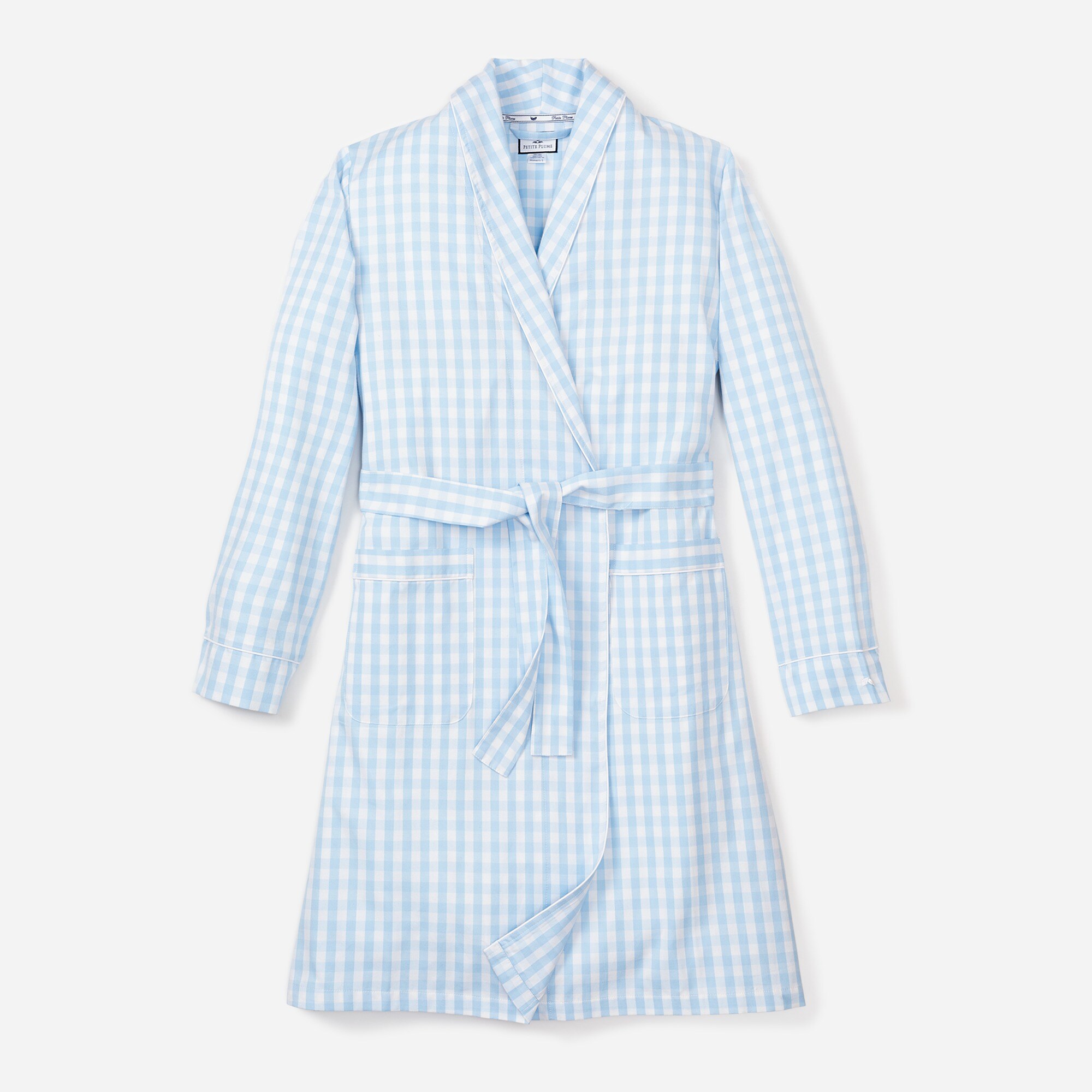 J.Crew Petite Plume™ Women's Gingham Robe For Women