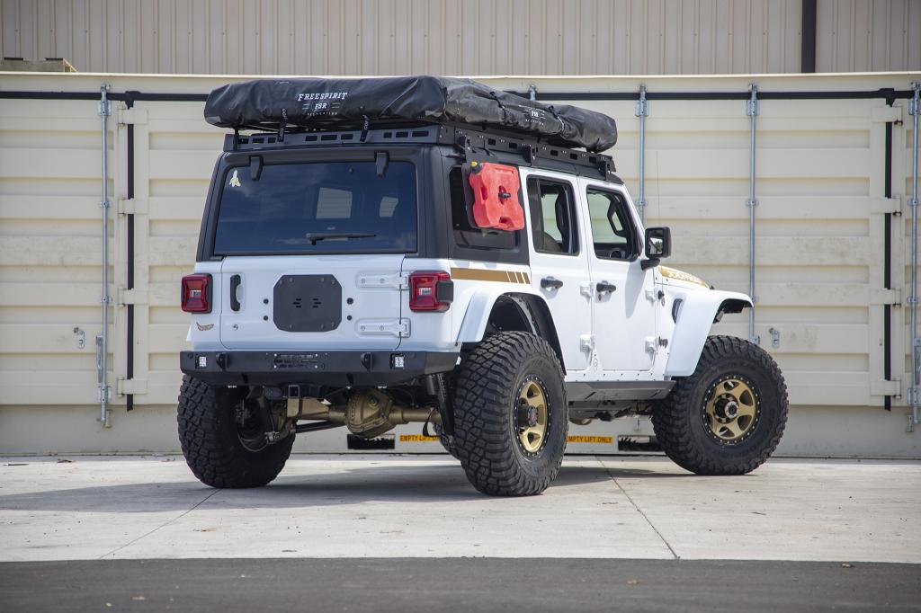 JcrOffroad Roof Rack Side Accessory Panel