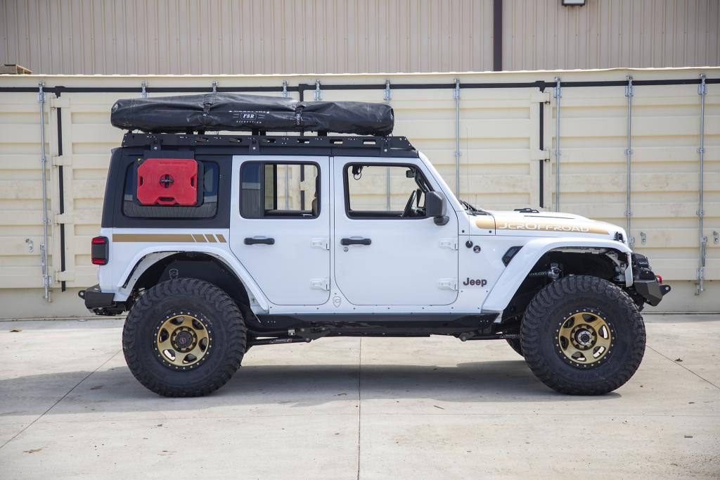 JcrOffroad Roof Rack Side Accessory Panel