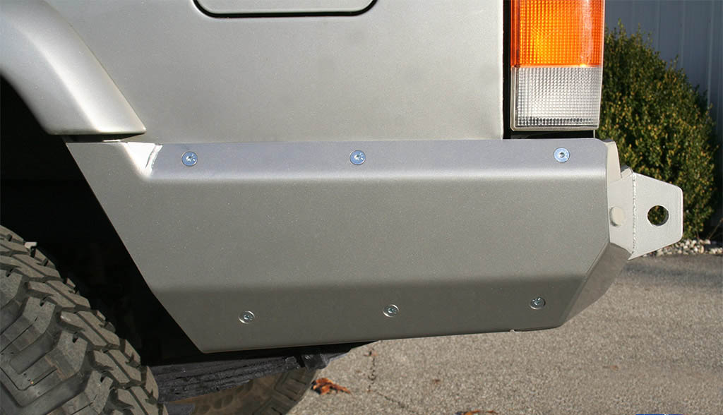 XJ Quarter Panel Armor Lower Bumper Integrated Jeep Cherokee (8401