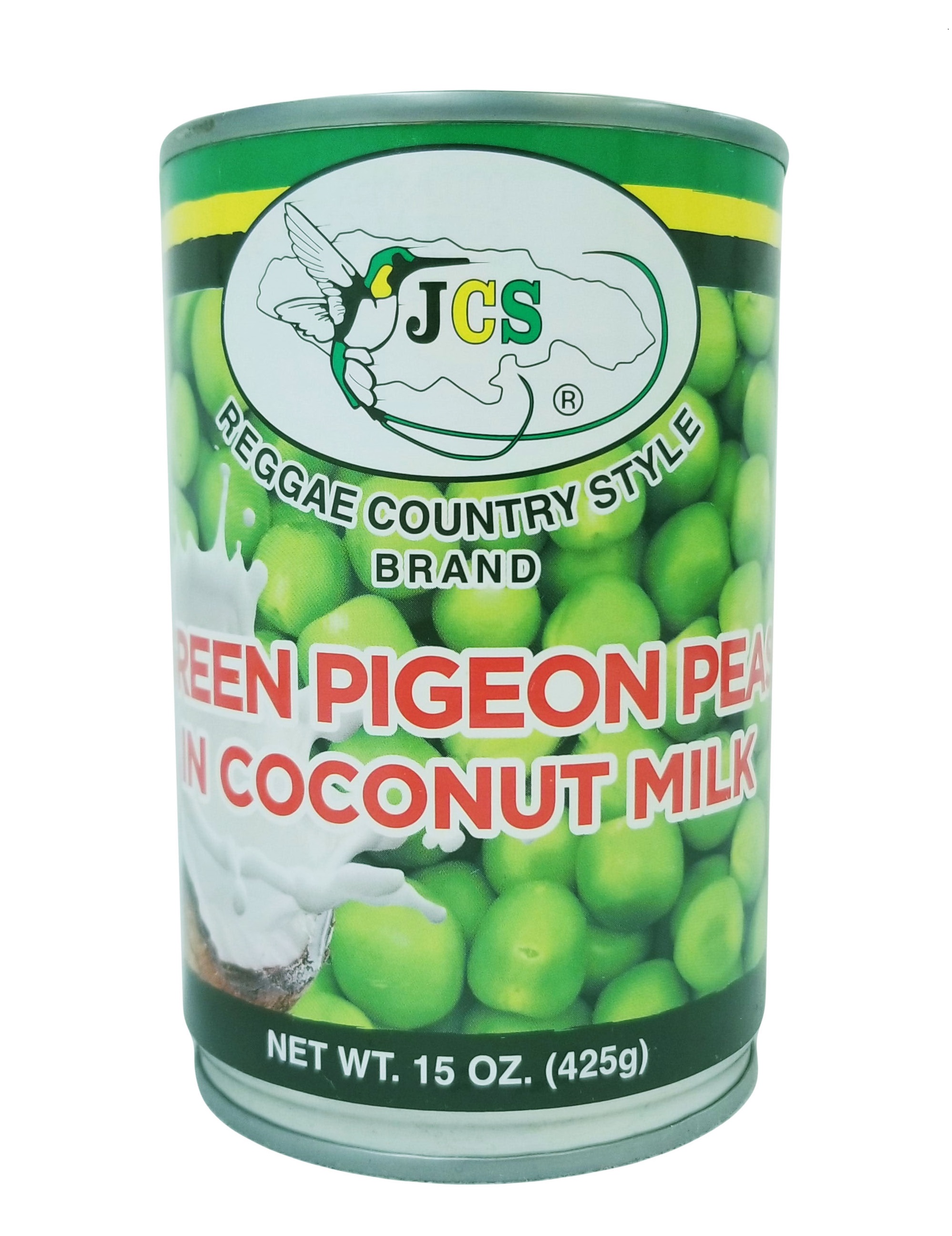 JCS Green Pigeon Peas in Coconut Milk