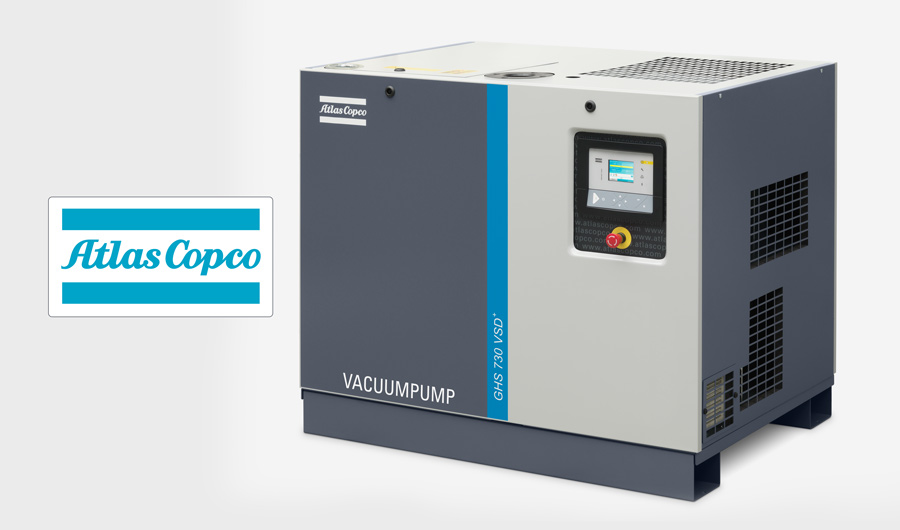 Atlas Copco Vacuum System Steele Auxiliary Equipment J.C. Steele & Sons