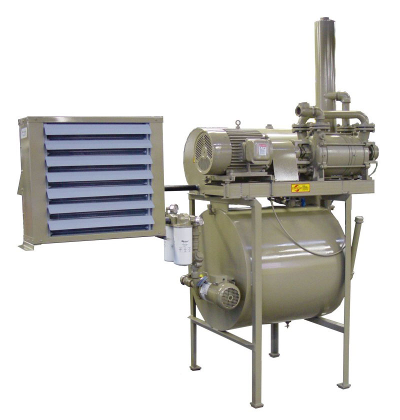 Double Tank Vacuum System Steele Auxiliary Equipment J.C. Steele & Sons