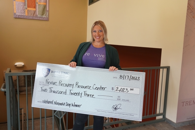 Jeanne D’Arc Credit Union Awards Local Organization 2,023 on National