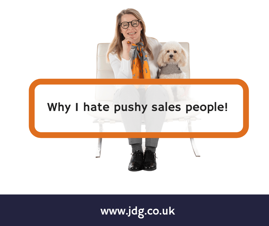 Why I hate pushy salespeople Estate Agents Selling Houses Real Estate