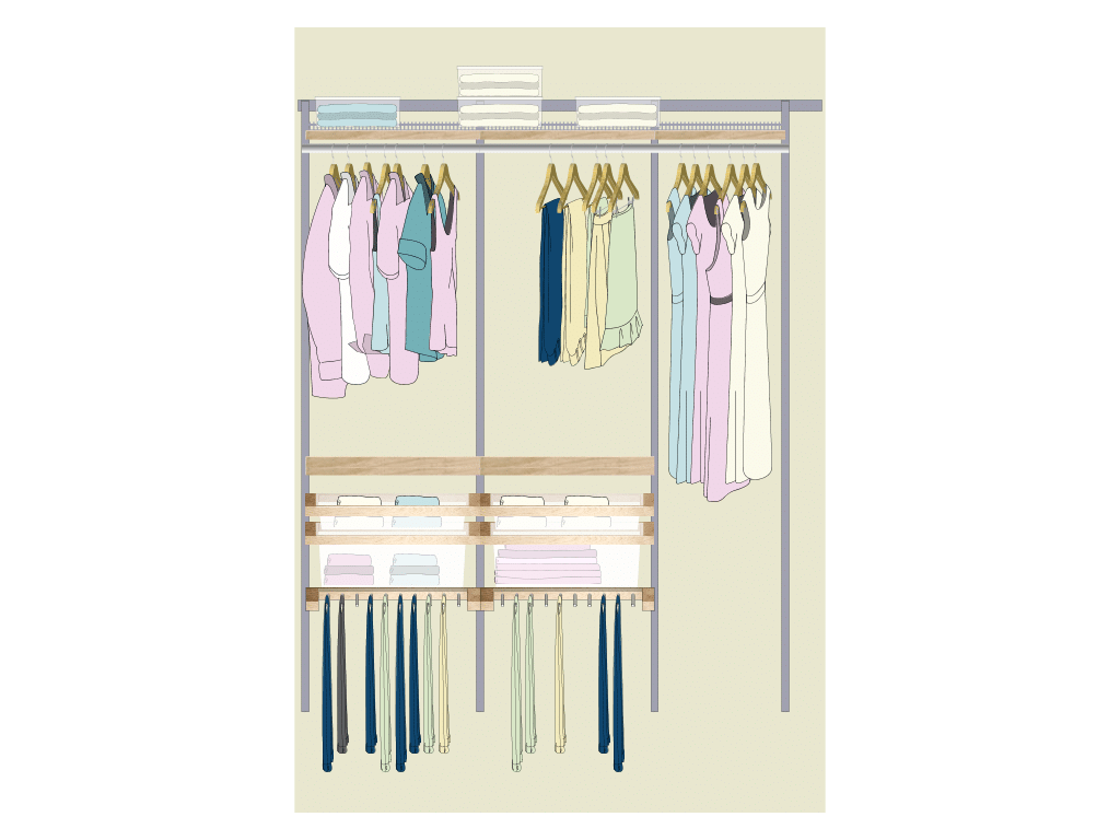 Elfa walk in closet (with 25 discount coupon) 2016 J.D. Hodges