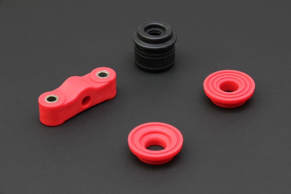 HARDRACE CIVIC EG/EK/DC2 DOHC TPV REINFORCED SHIFTER BUSHING KITS RED