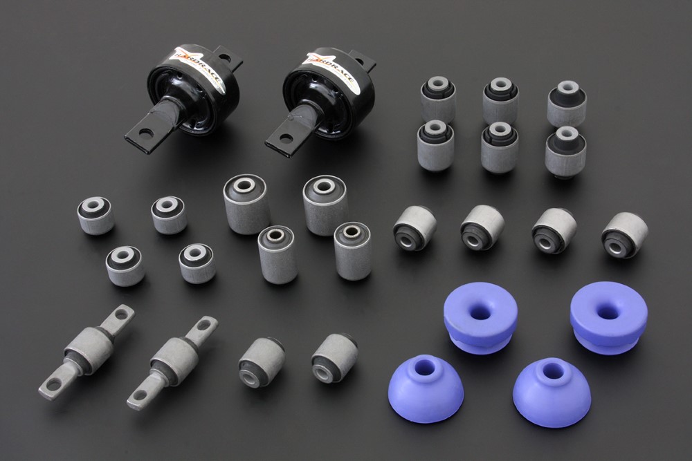 HARDRACE INTEGRA 9093 DA COMPLETE BUSHING KIT (HARDEN RUBBER) 28PCS/SET JDMaster